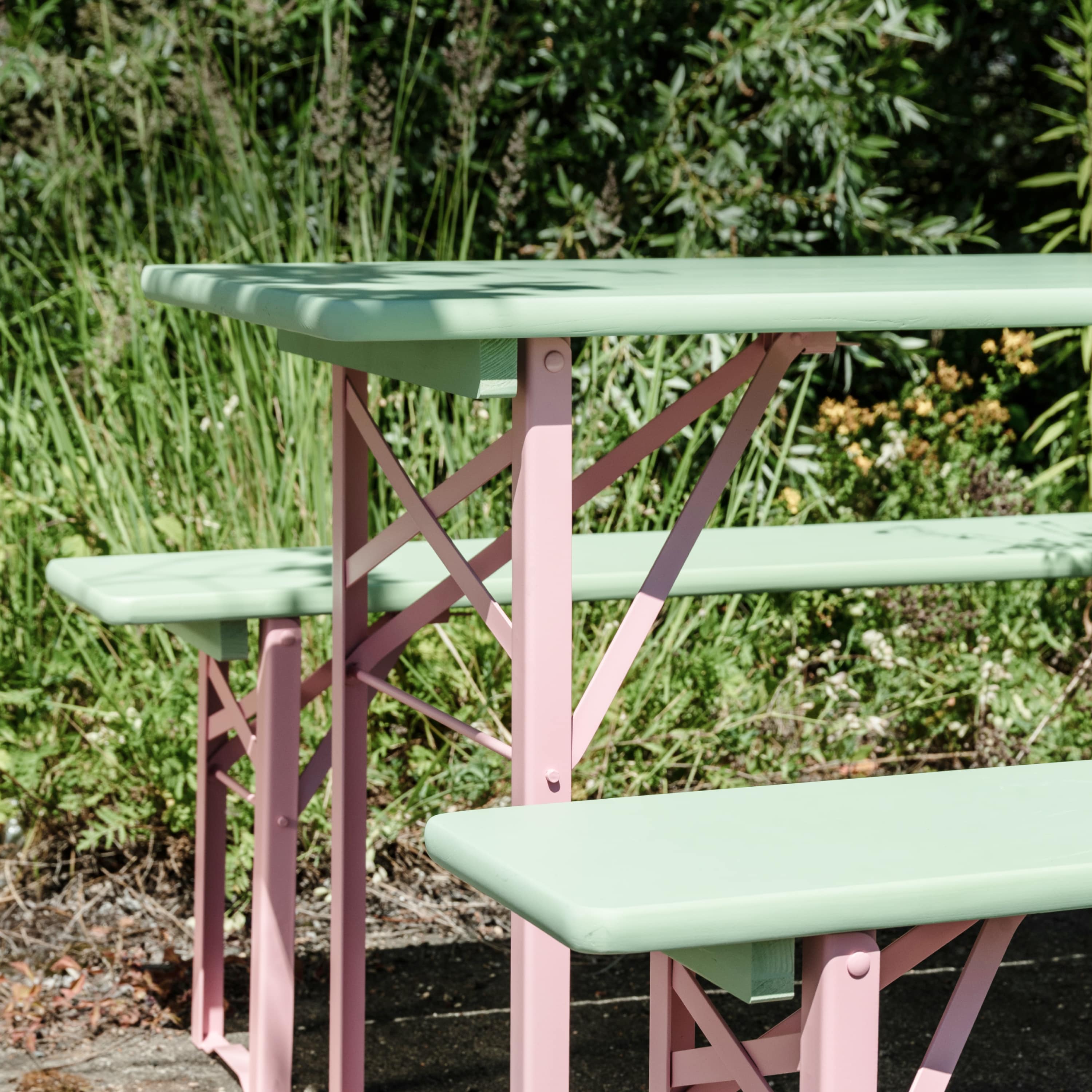 Table tops & bench tops beer tent