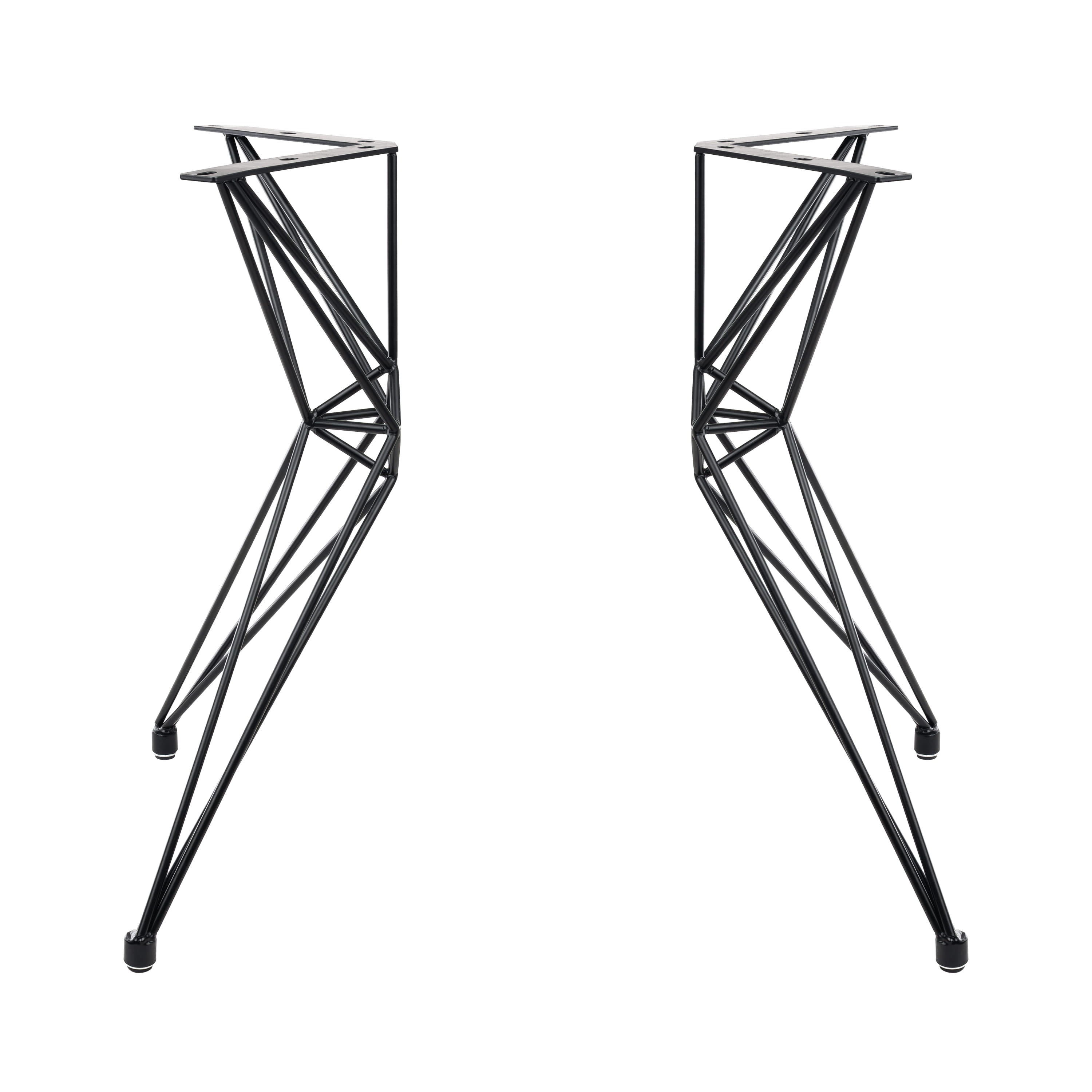 Set of 2 table frames STERN ADJUSTABLE