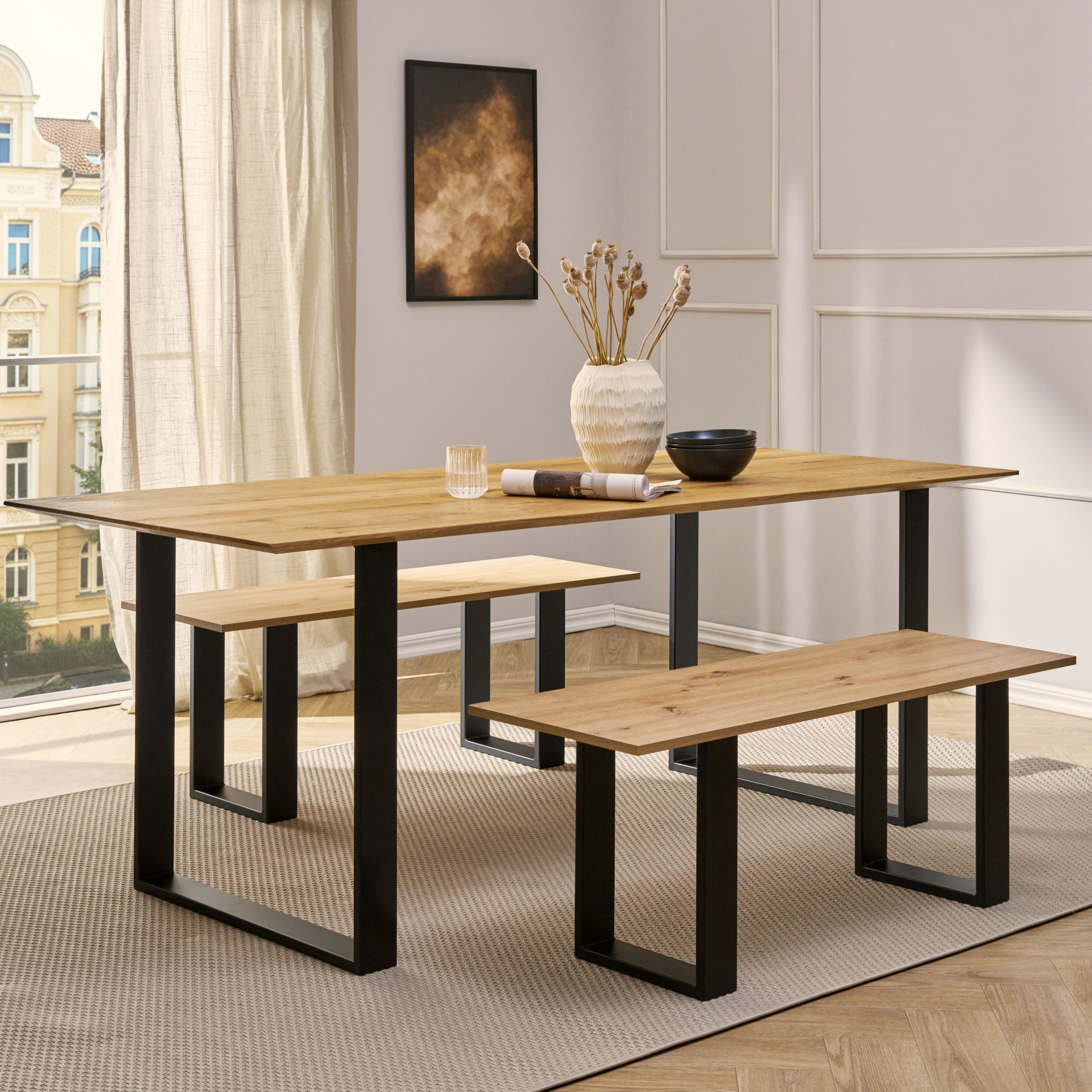 Set van 2 meubellopers RECHTECK