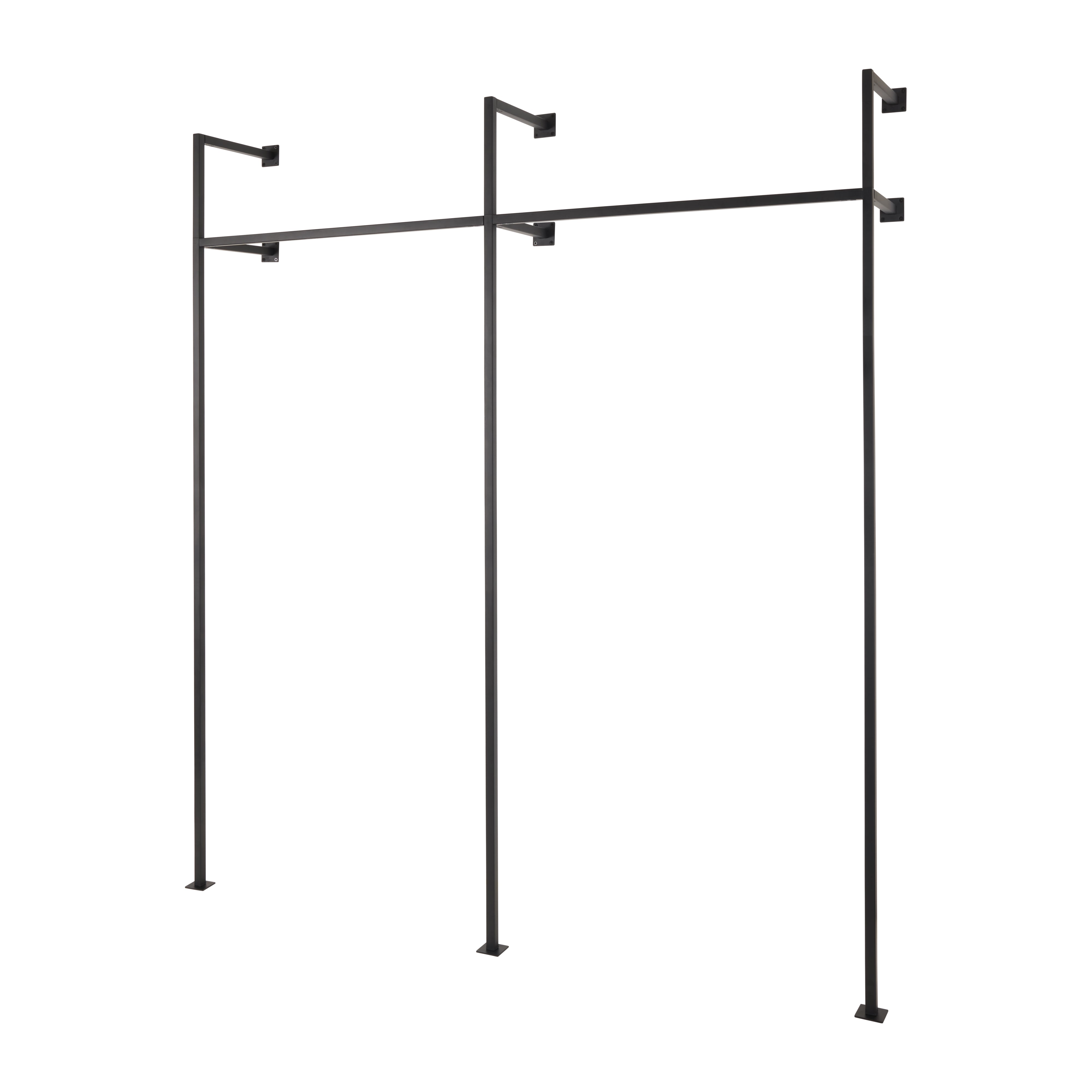 Wandkleiderständer SINGLE / DUO / TRIO