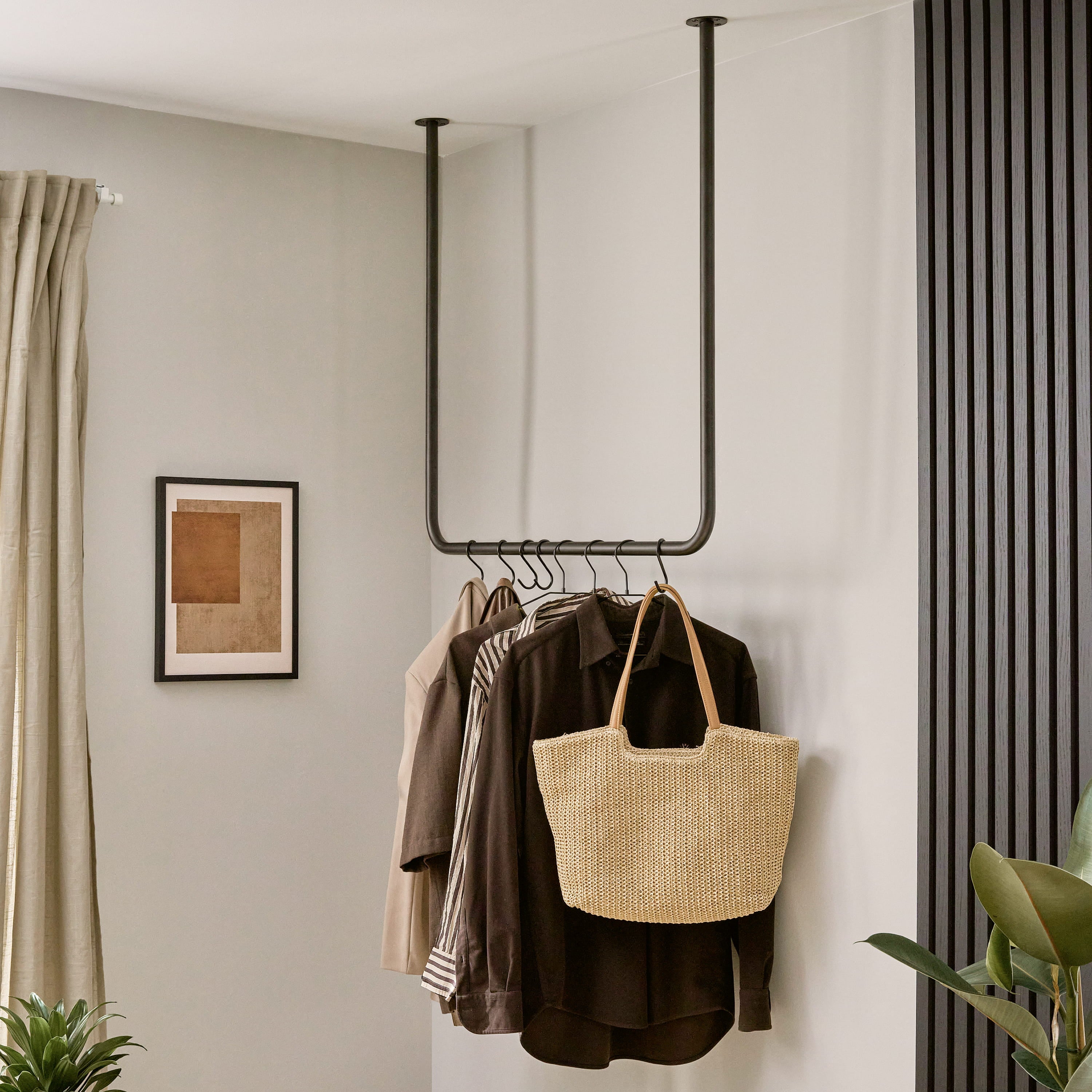 Clothes rail ROUND ceiling