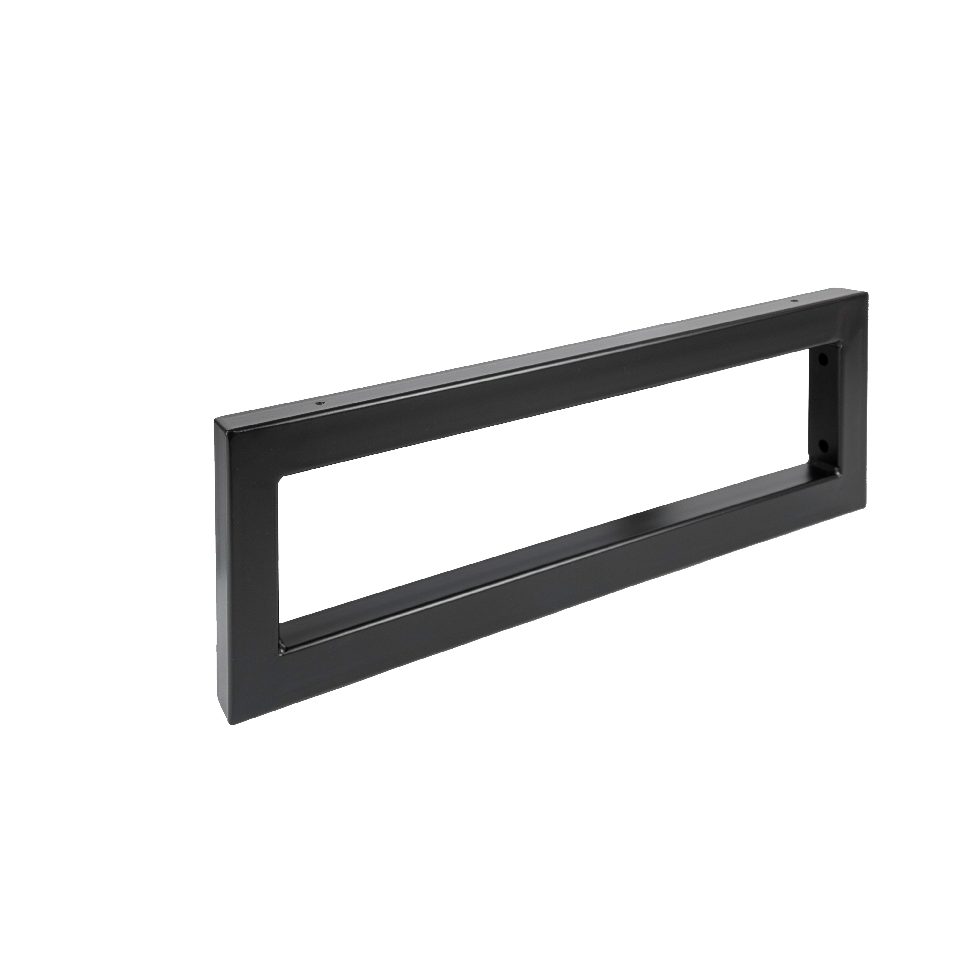 Set of 2 wall brackets RECHTECK