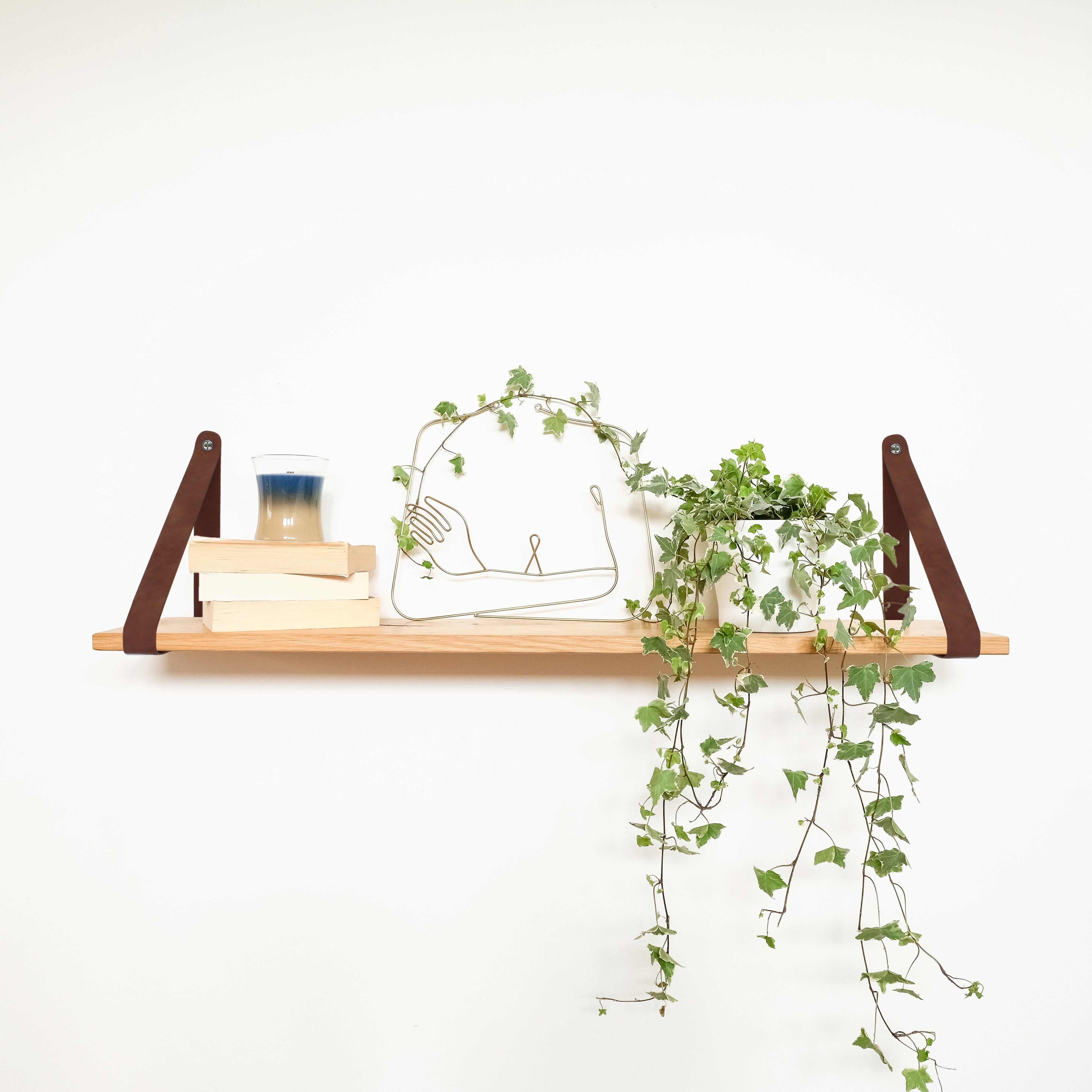 Set of 2 shelf brackets MARZAHN