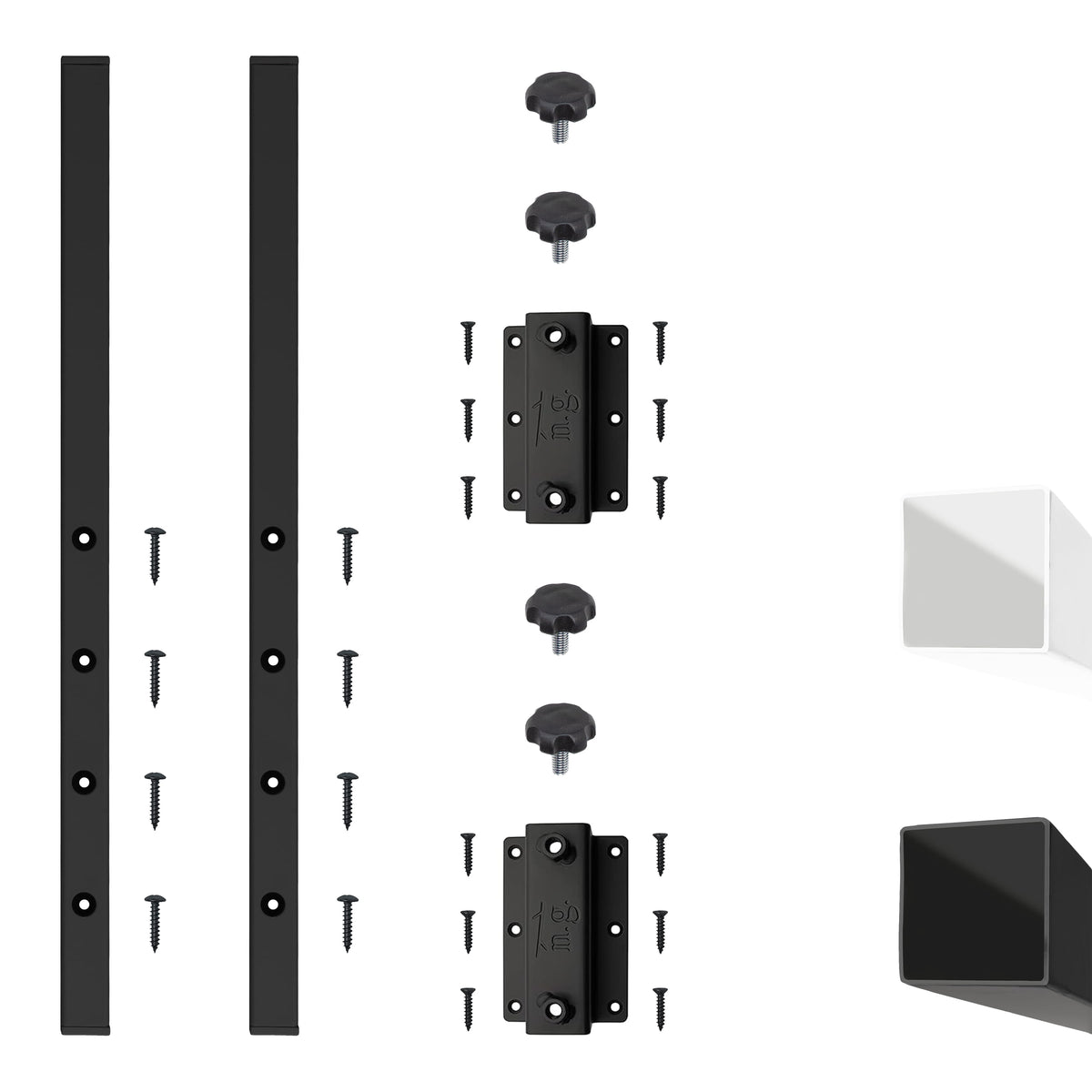 Set van 2 tafelbladverlengstukken