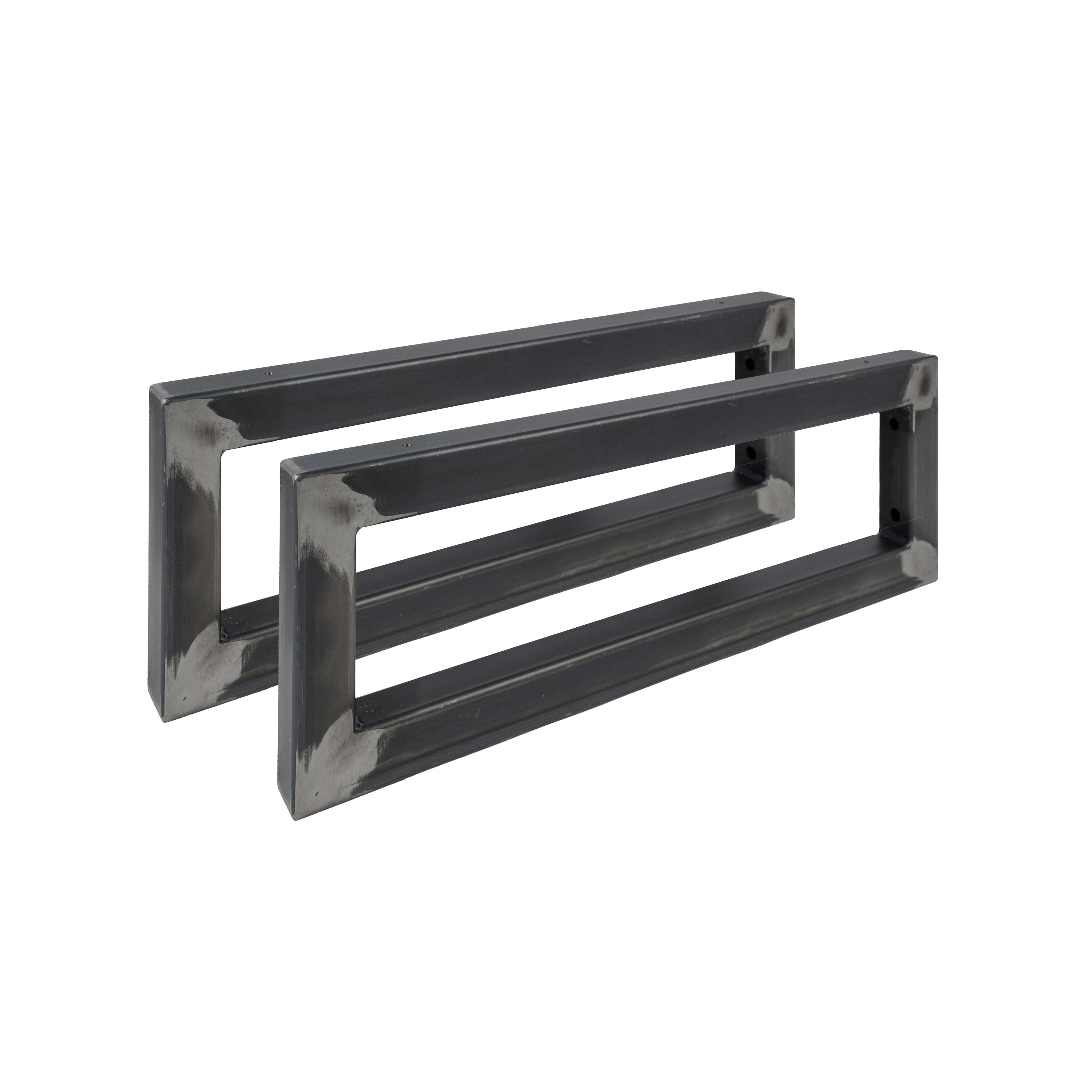 Set of 2 wall brackets RECHTECK