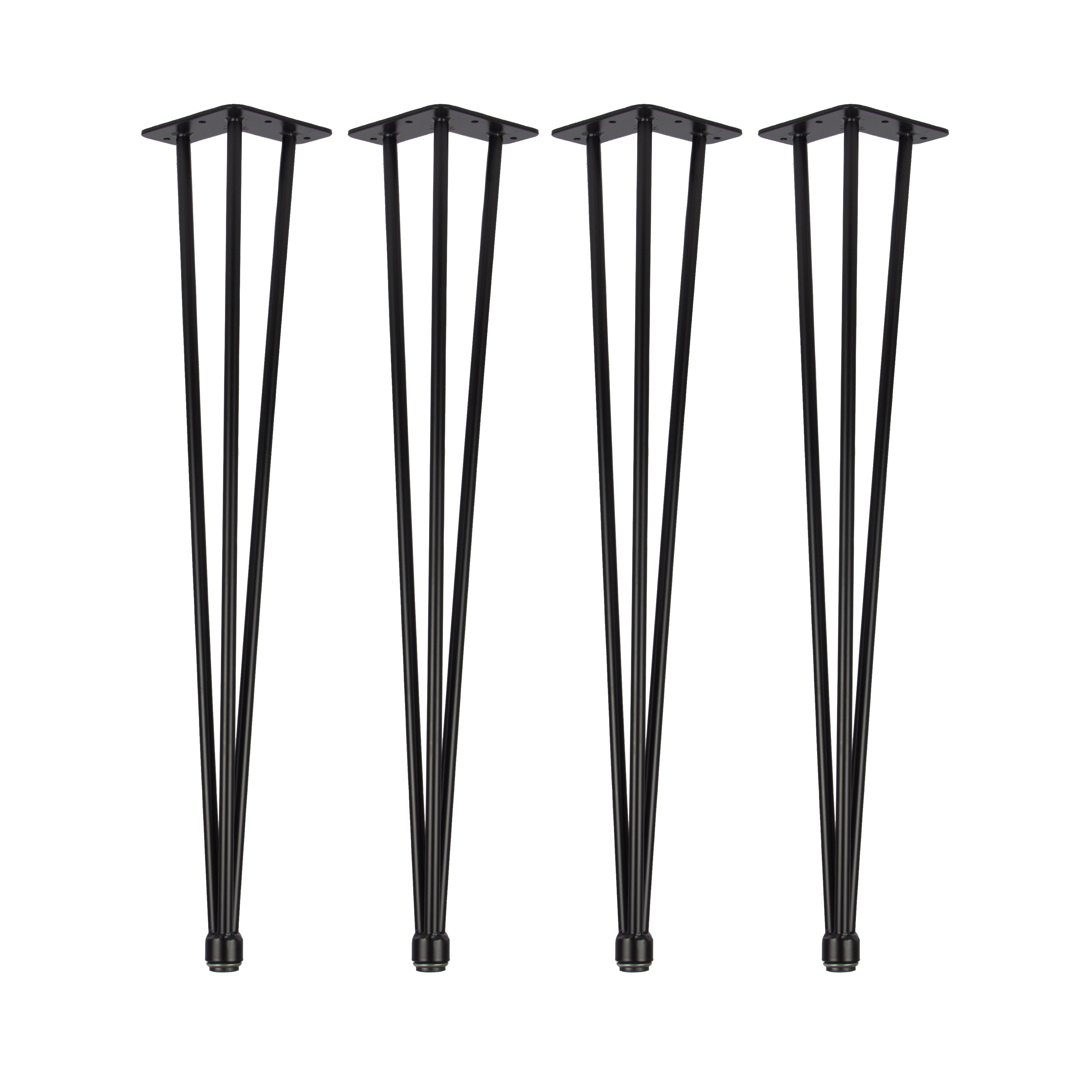 4er Set HAIRPIN Legs Adjustable