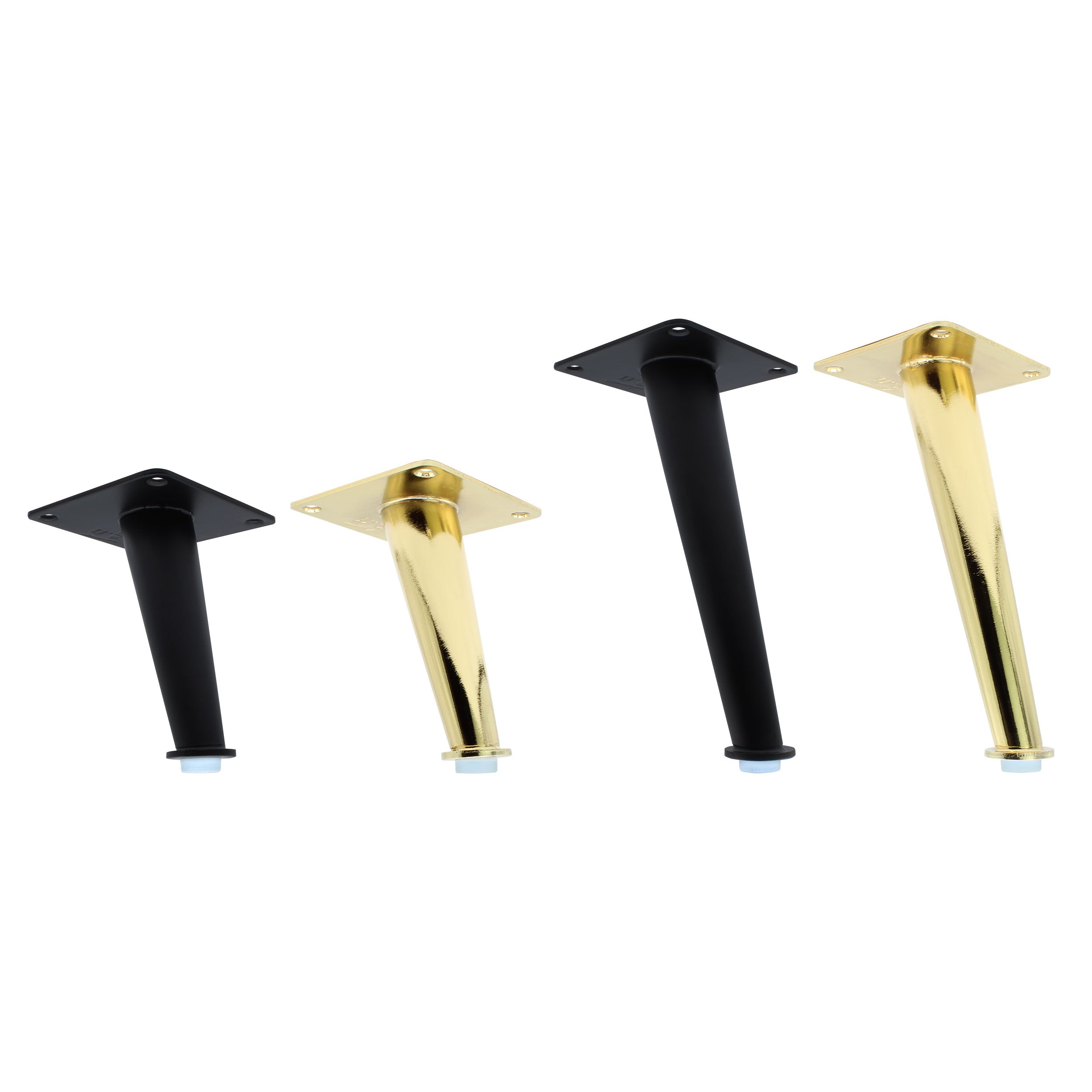 Set of 4 furniture feet CONICAL