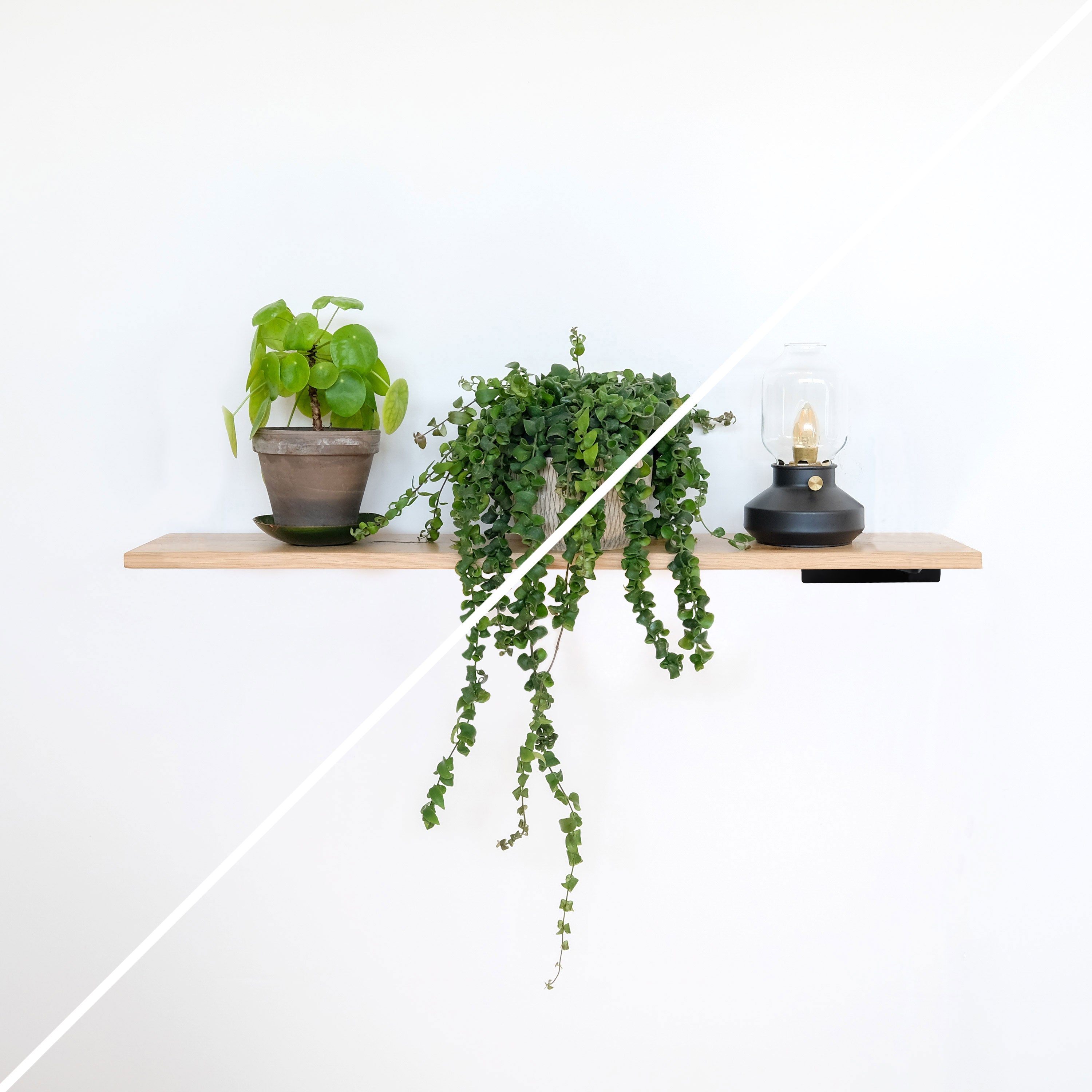 Set of 2 shelf brackets STEGLITZ