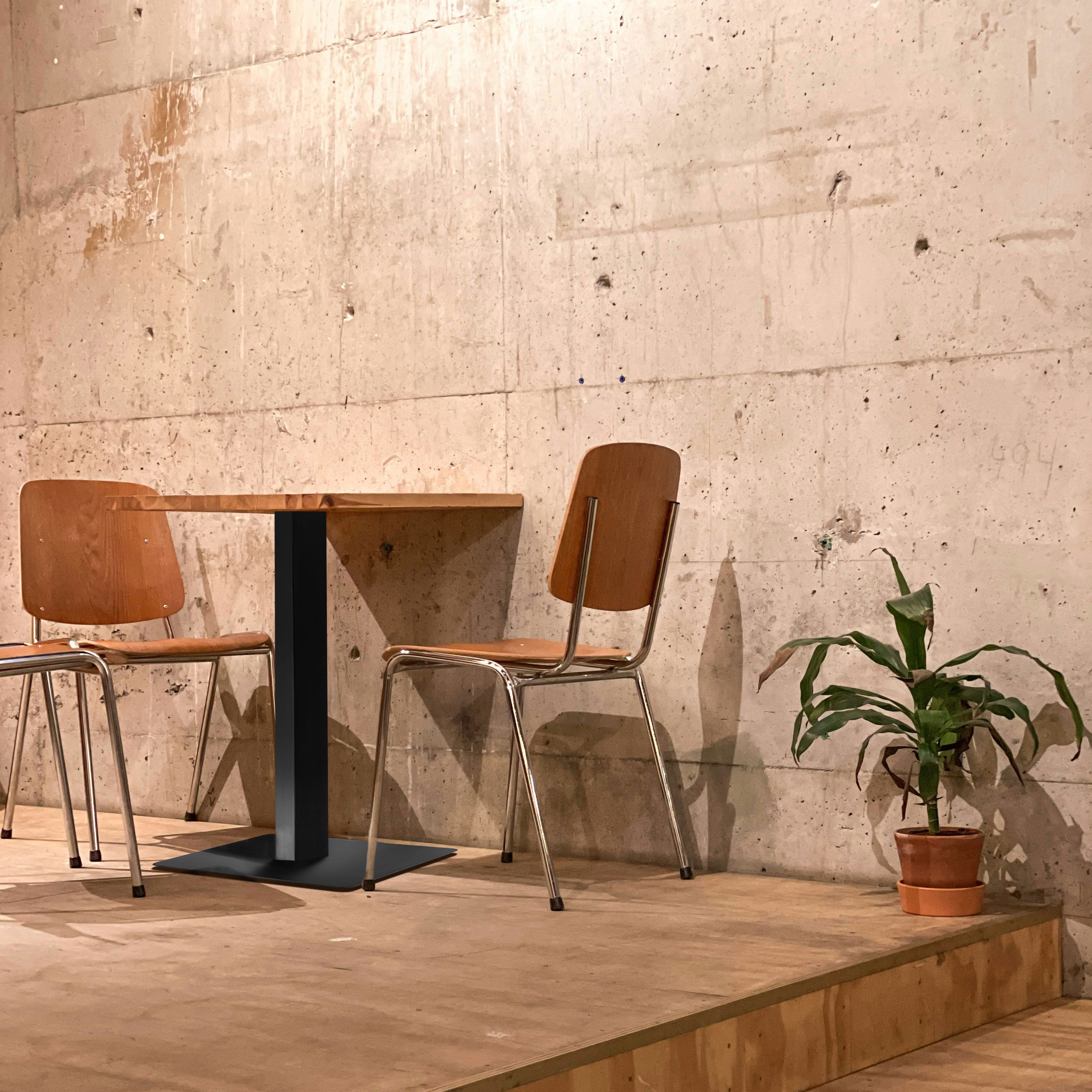 Bistro table frame SINGLE-CORNER