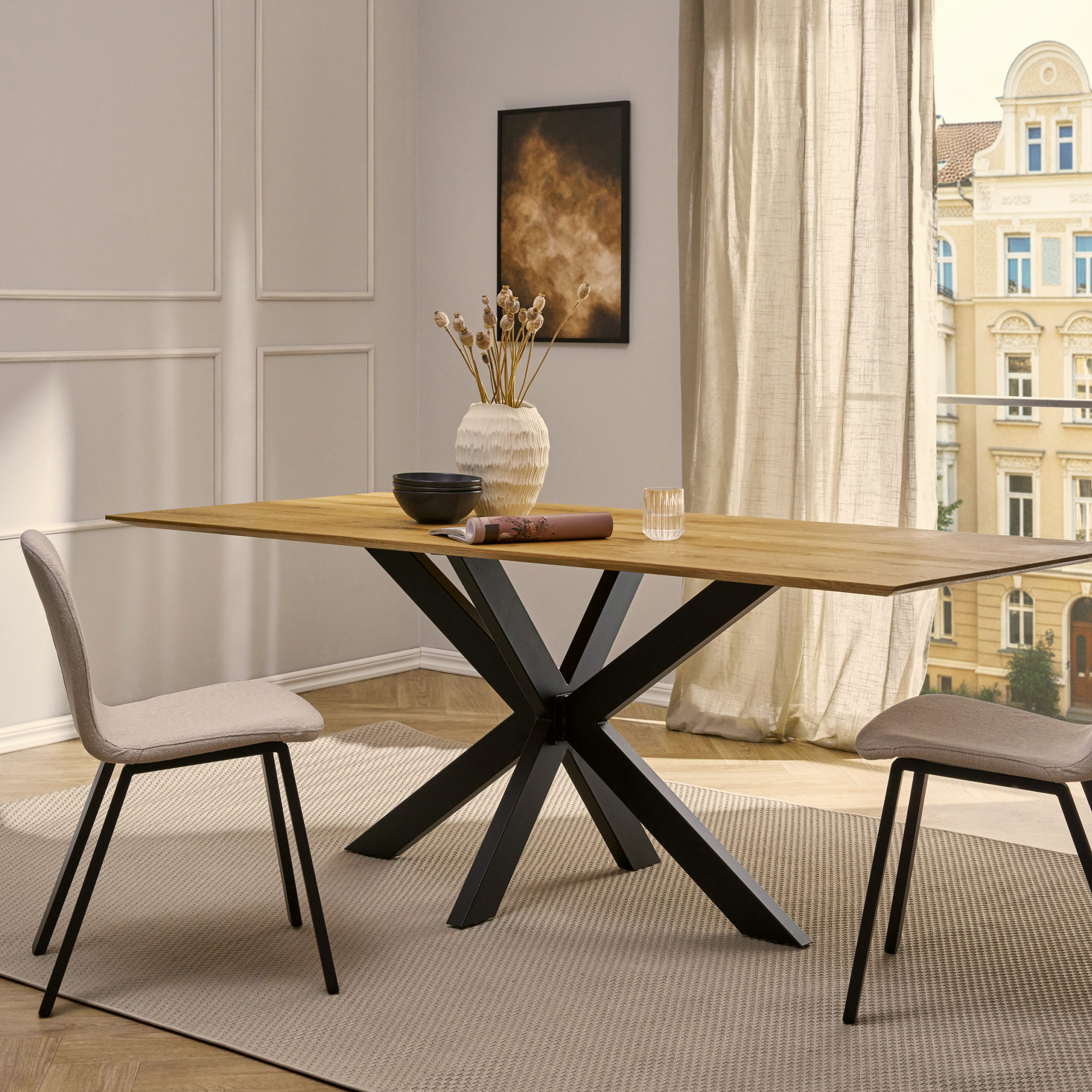SPIDER table frame