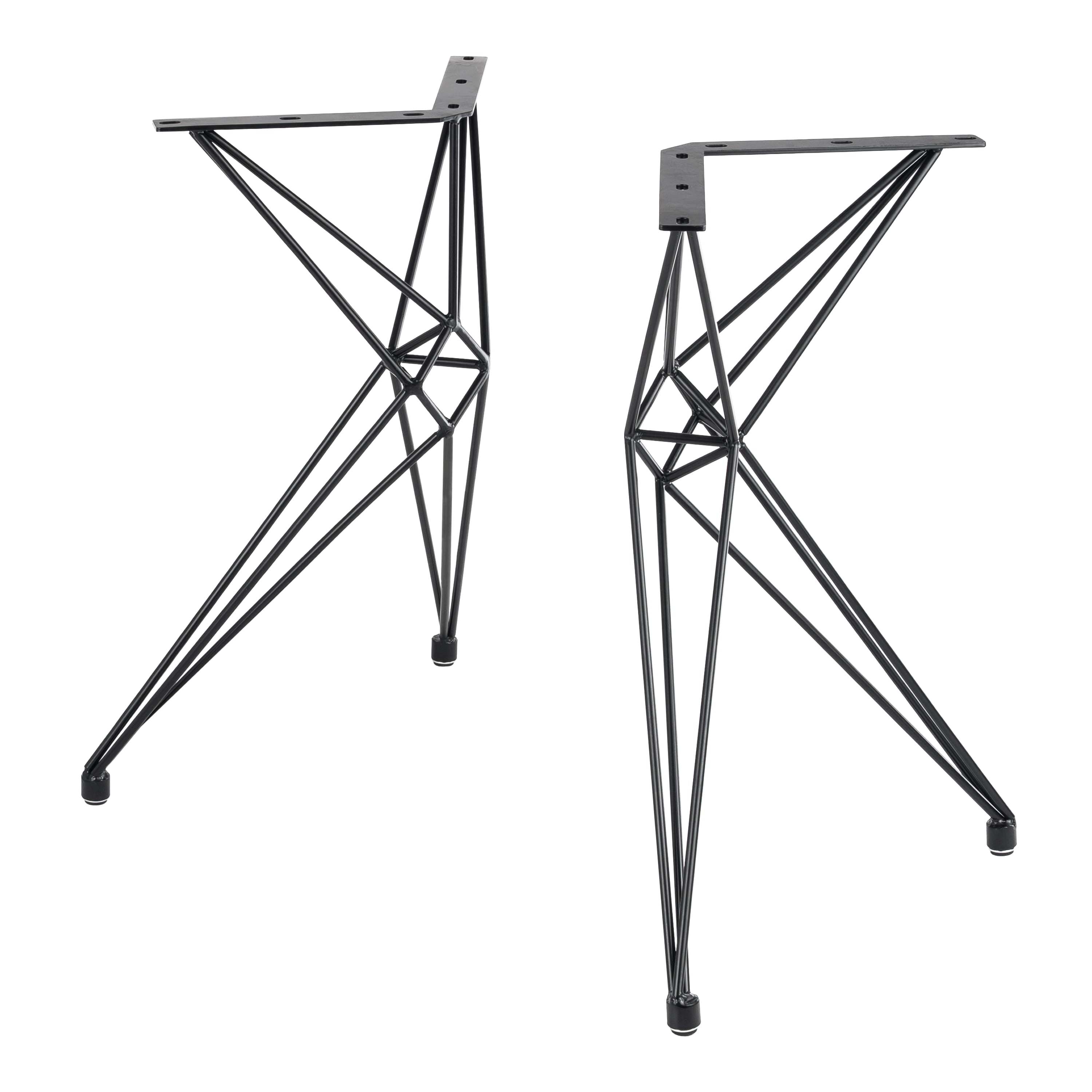 Set of 2 table frames STERN ADJUSTABLE