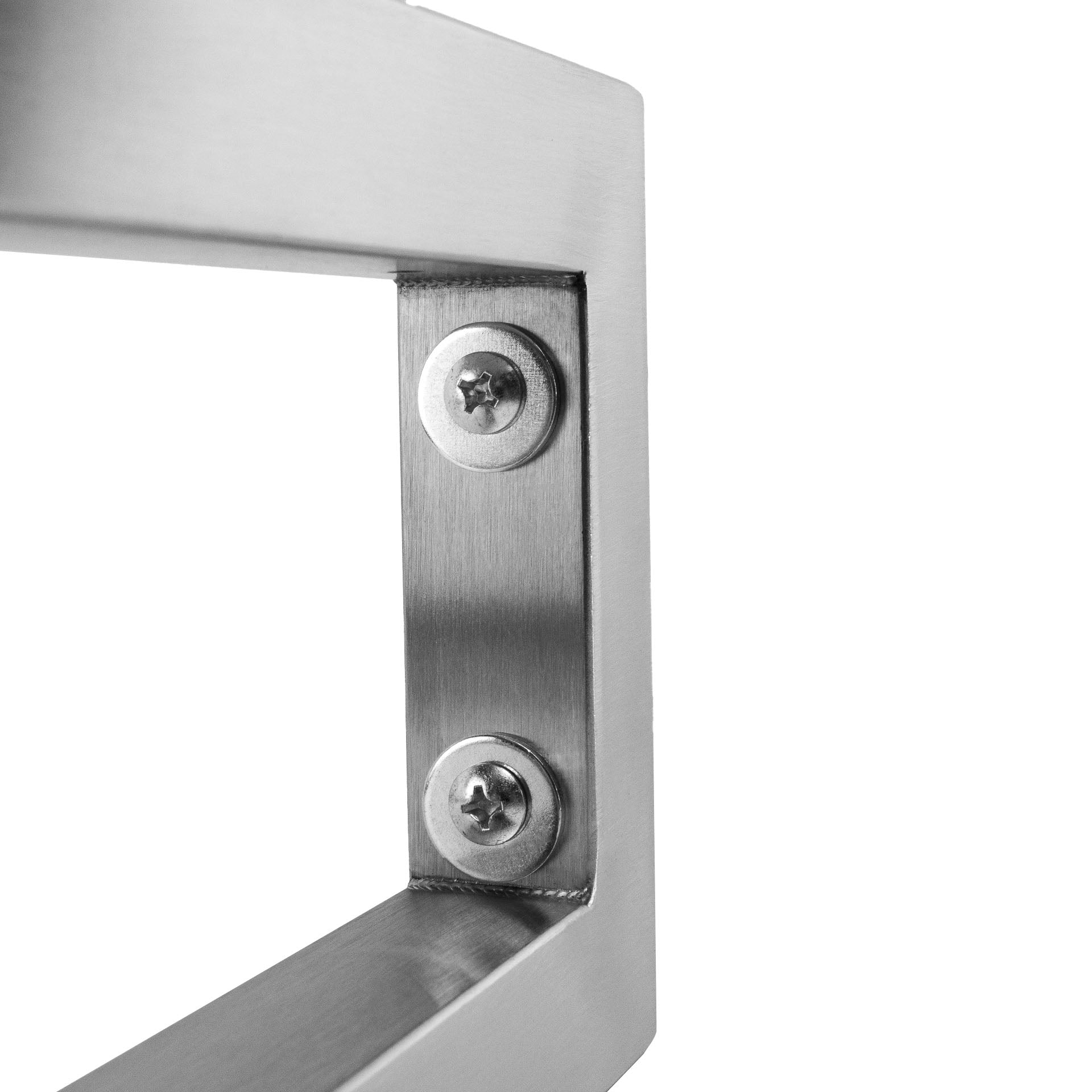 Set of 2 wall brackets RECHTECK