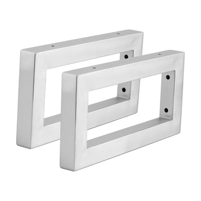 Set of 2 wall brackets RECHTECK