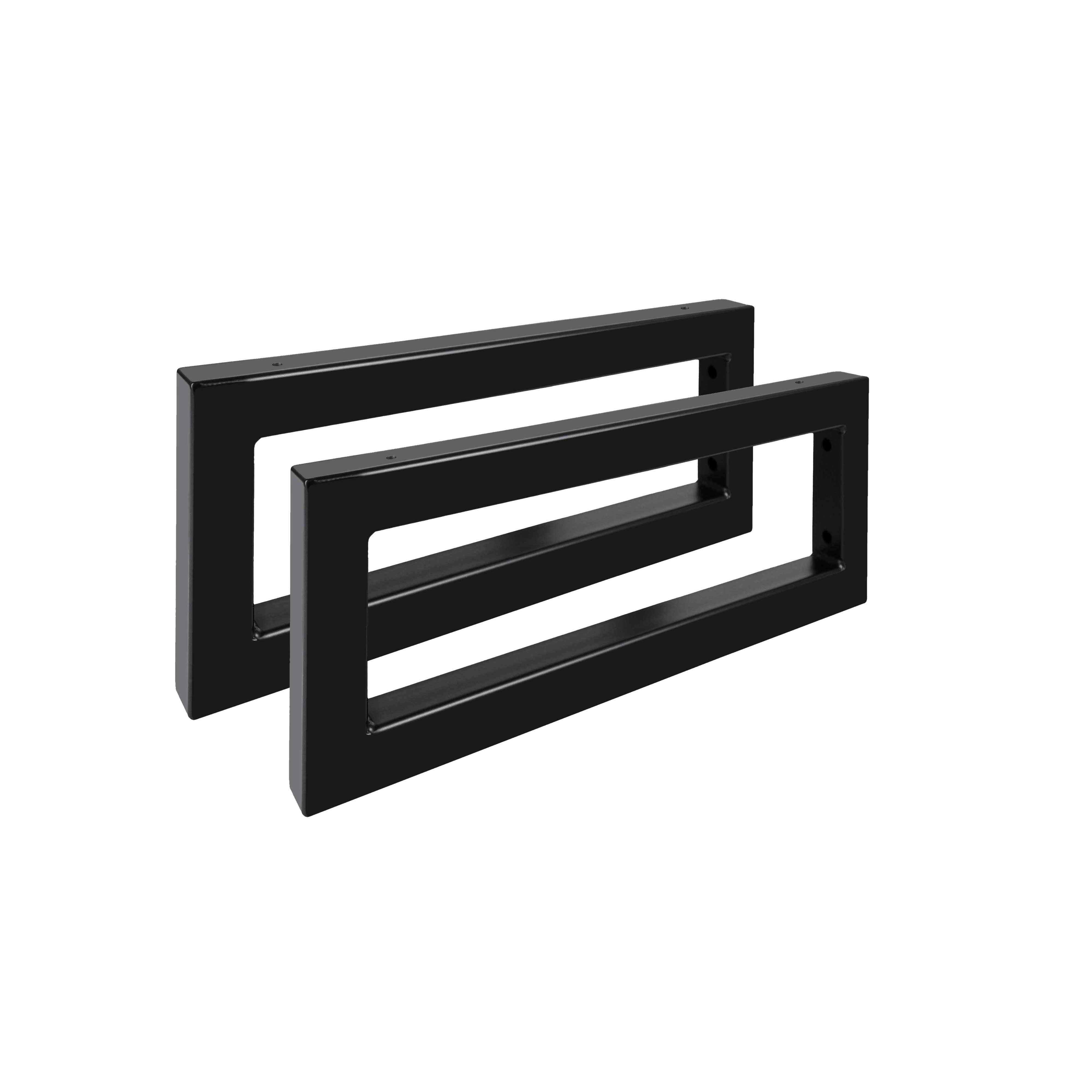 Set of 2 wall brackets RECHTECK