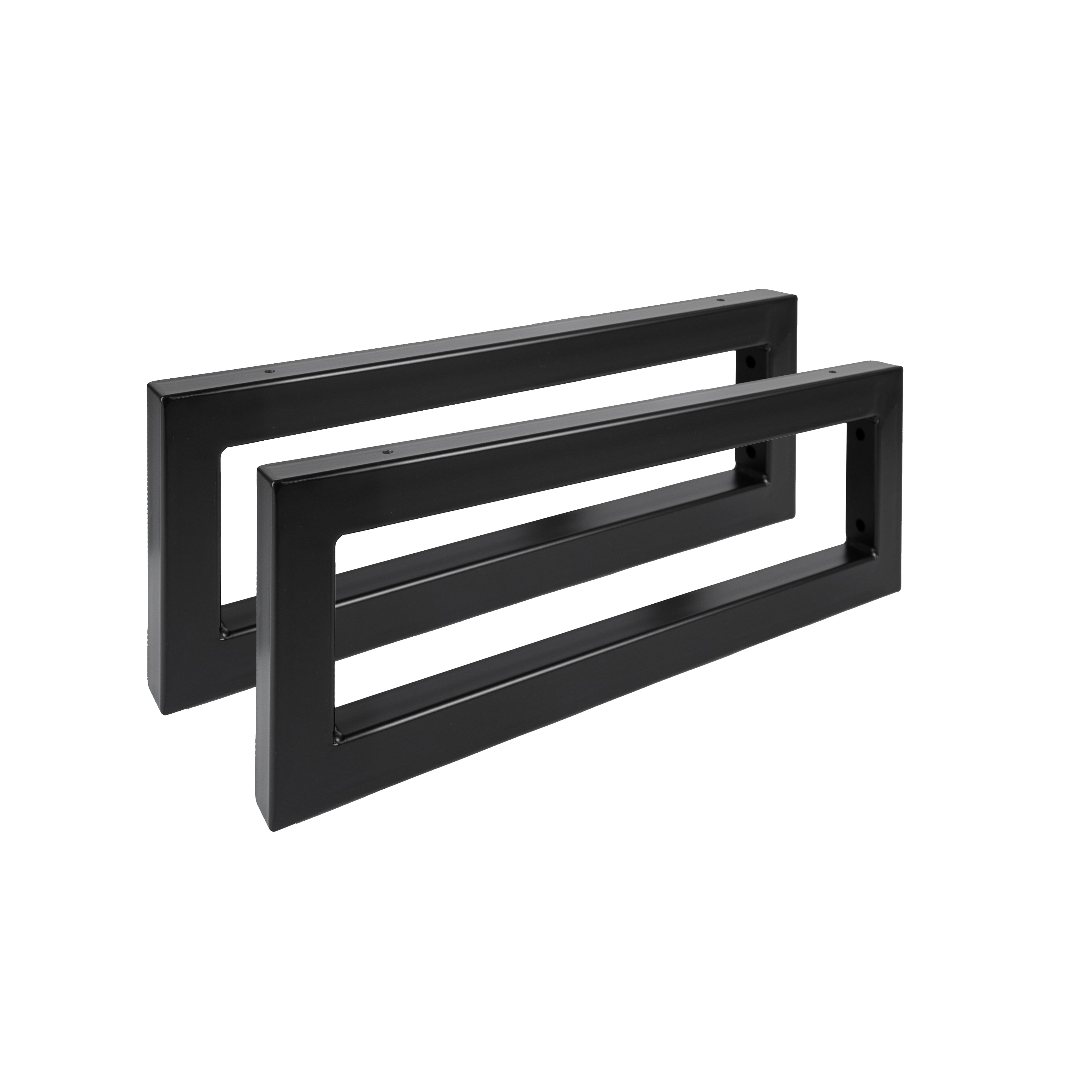 Set of 2 wall brackets RECHTECK