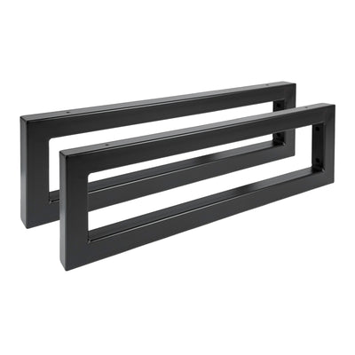 Set of 2 wall brackets RECHTECK