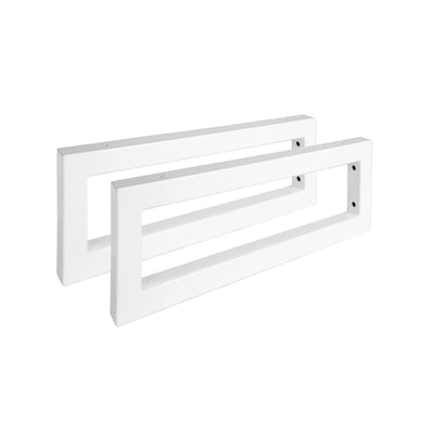 Set of 2 wall brackets RECHTECK
