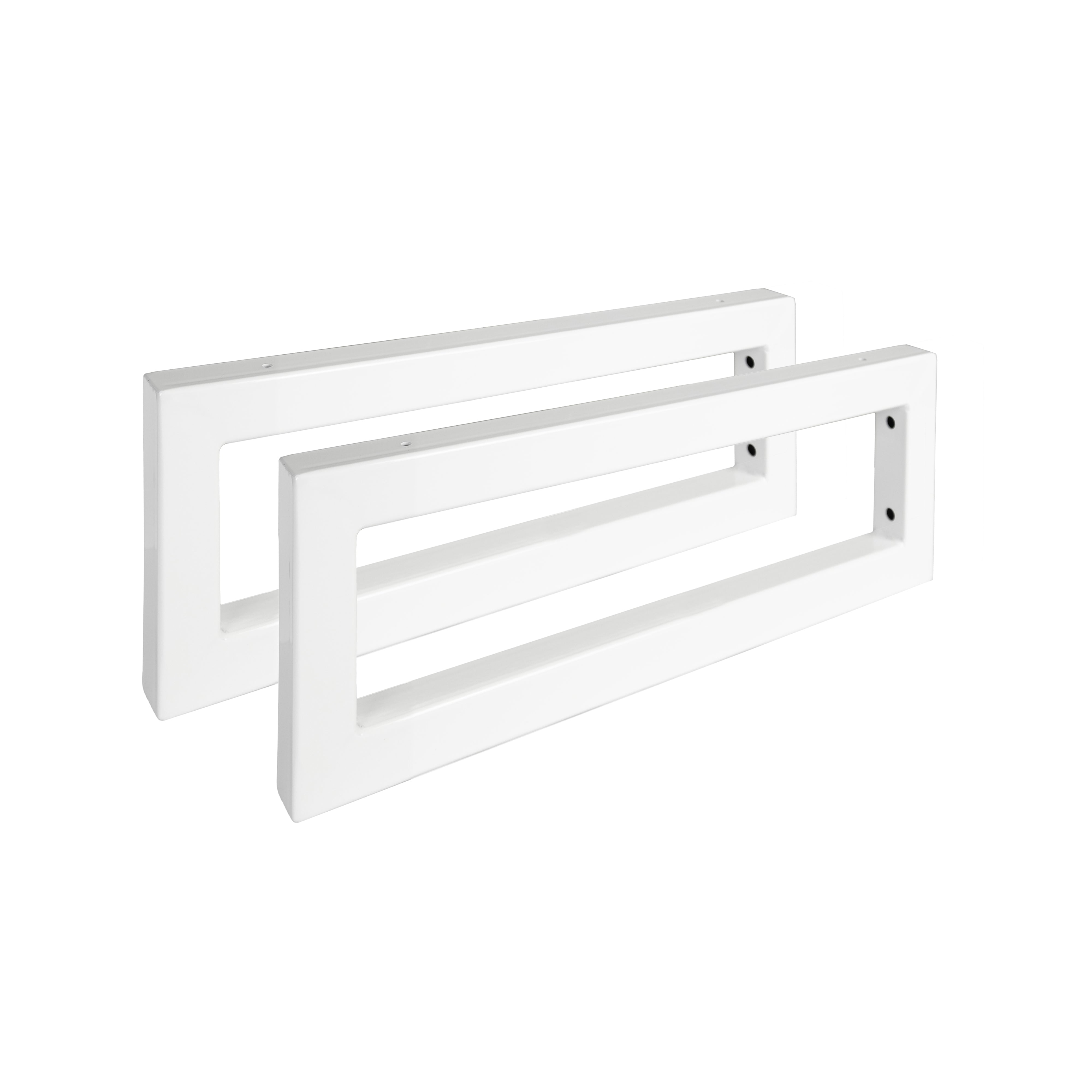 Set of 2 wall brackets RECHTECK