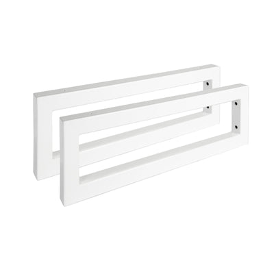 Set of 2 wall brackets RECHTECK