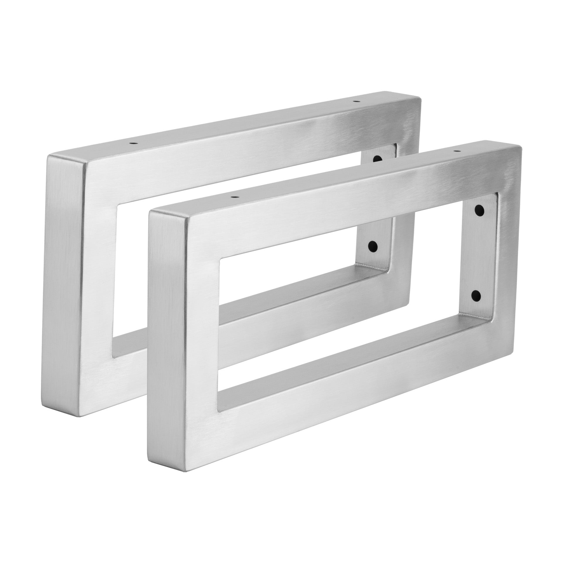 Set of 2 wall brackets RECHTECK