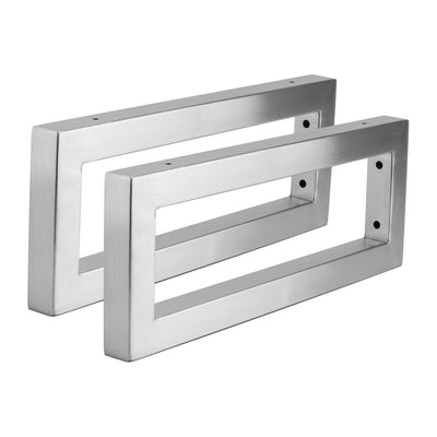 Set of 2 wall brackets RECHTECK