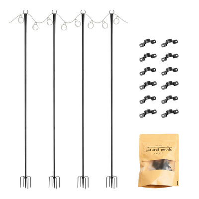 Set van 4 sprookjeslichthouders