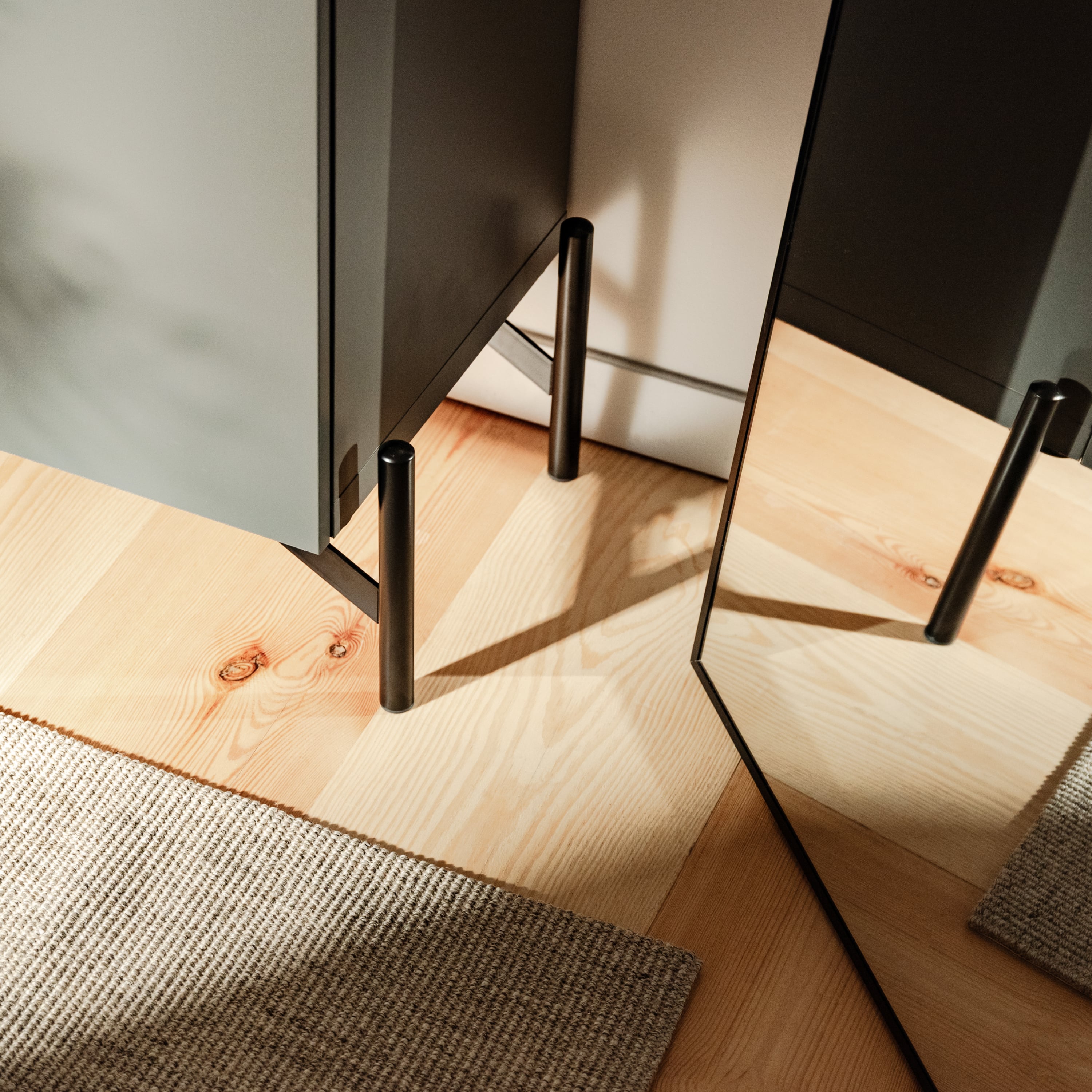 Set of 4 furniture feet ERNST
