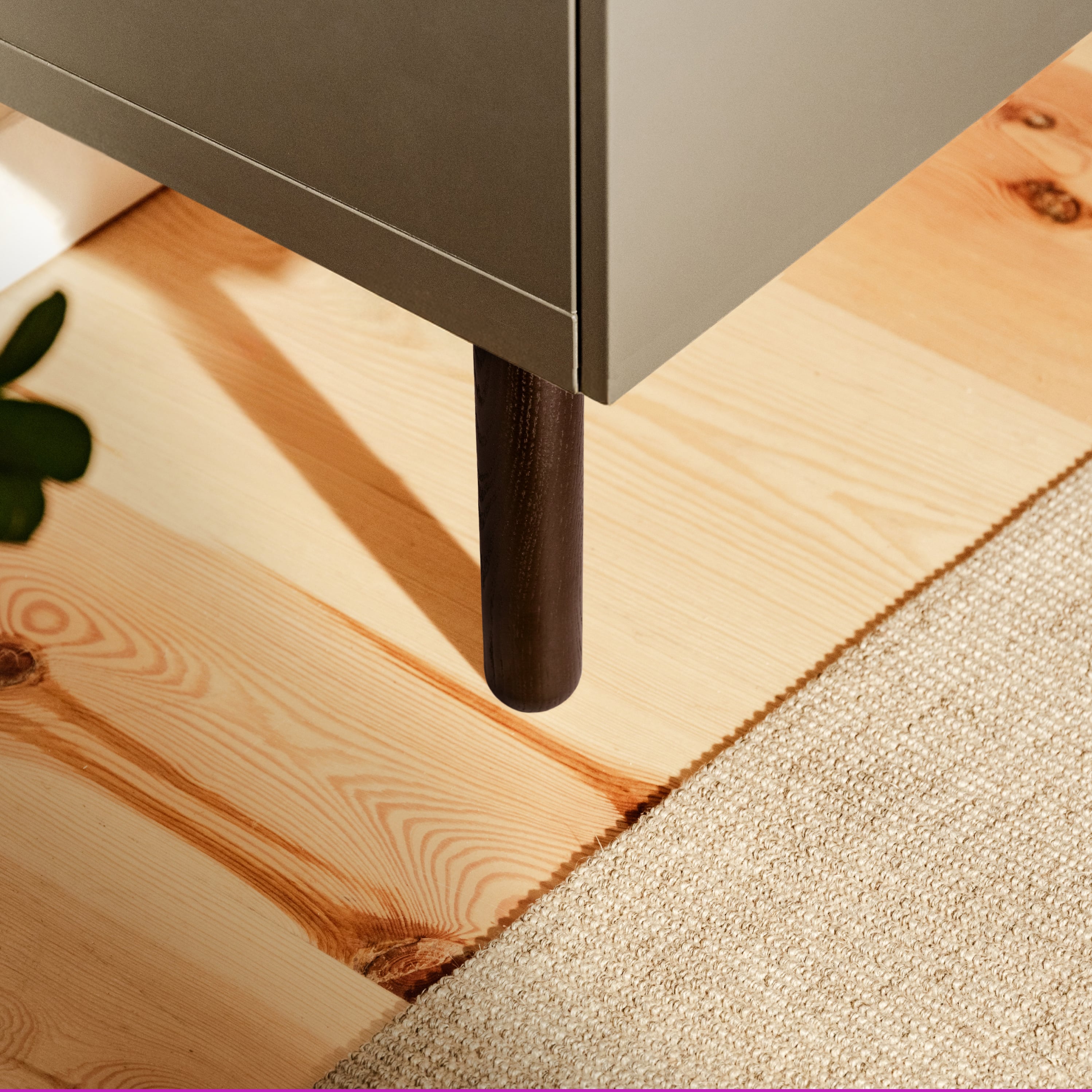 Set of 4 furniture feet FRITZ