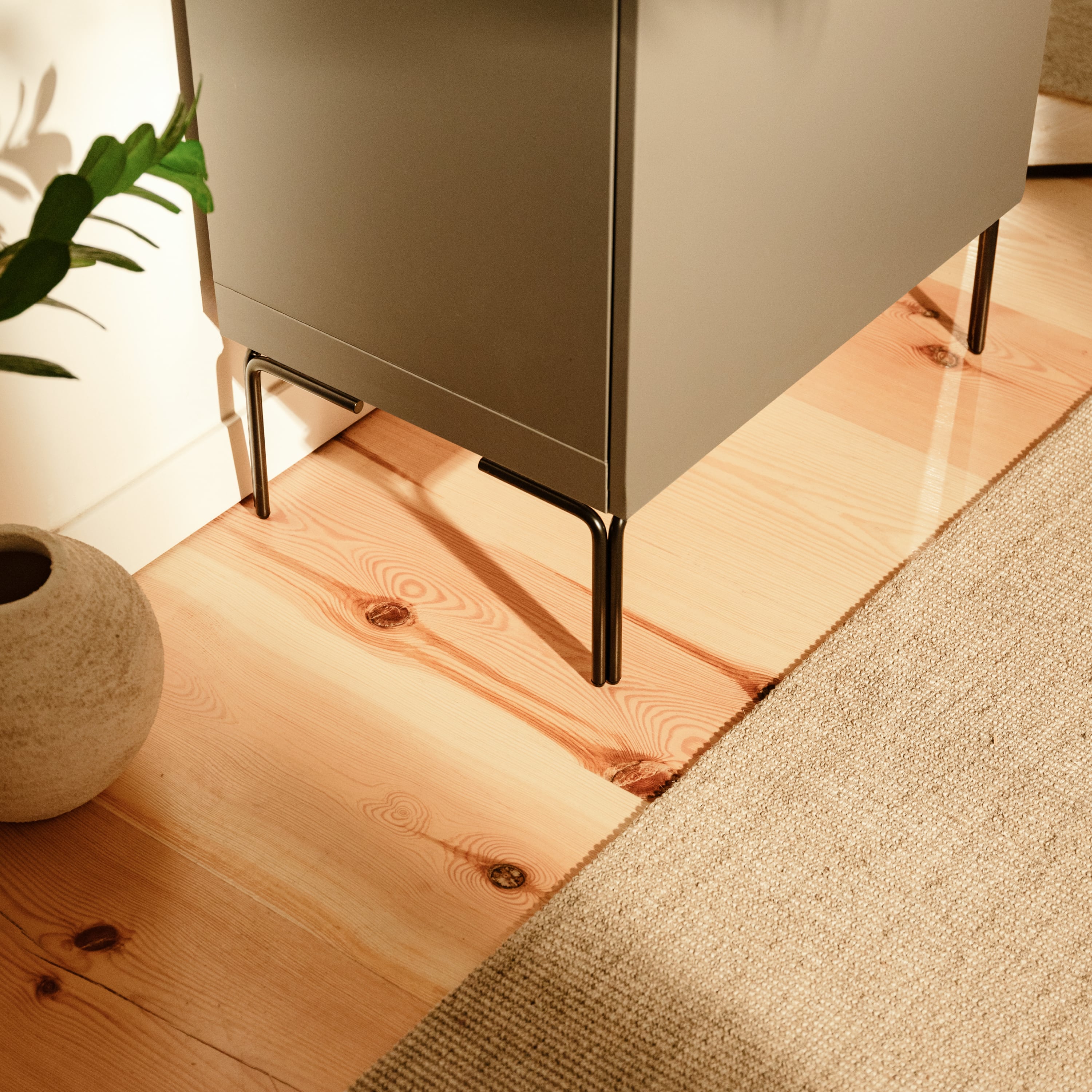 Set of 4 furniture feet LEVIN