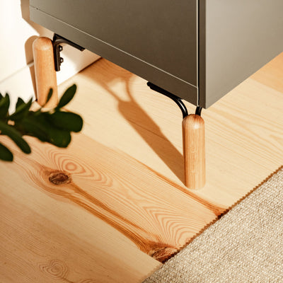 Set of 4 furniture feet OSKAR