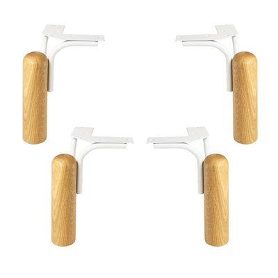 Set of 4 furniture feet OSKAR