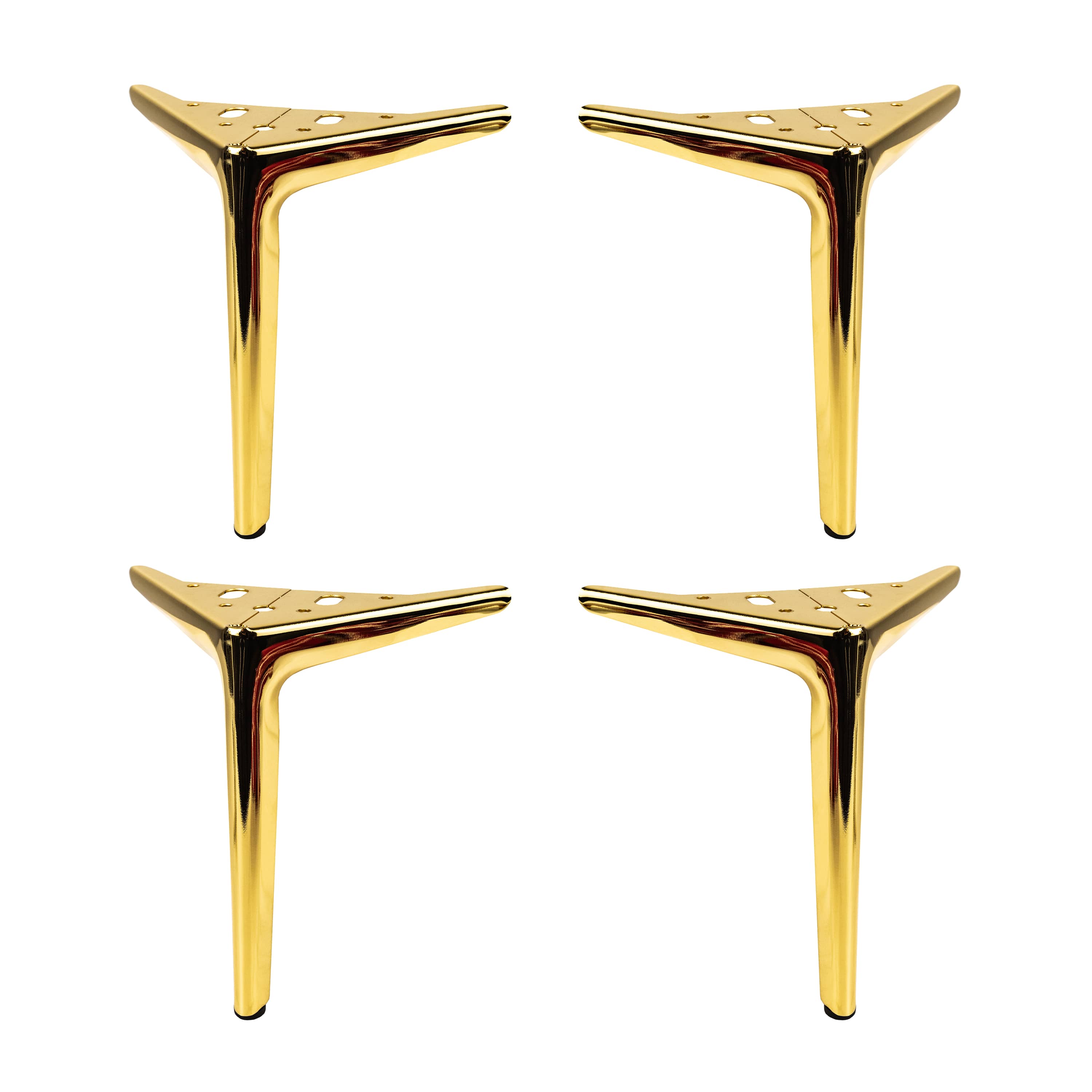 4er Set Möbelfüße TRIANGLE