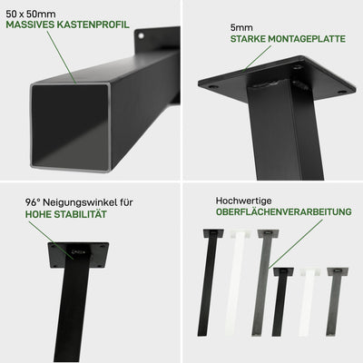 Set of 4 STANDARD Legs