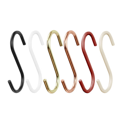 S coat hooks