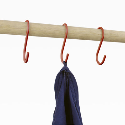 S coat hooks