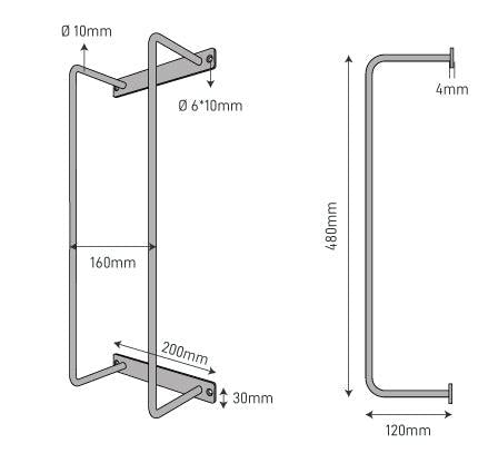 Handdoekhouder HAIRPIN