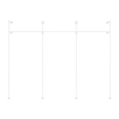 Wandkleiderständer SINGLE / DUO / TRIO