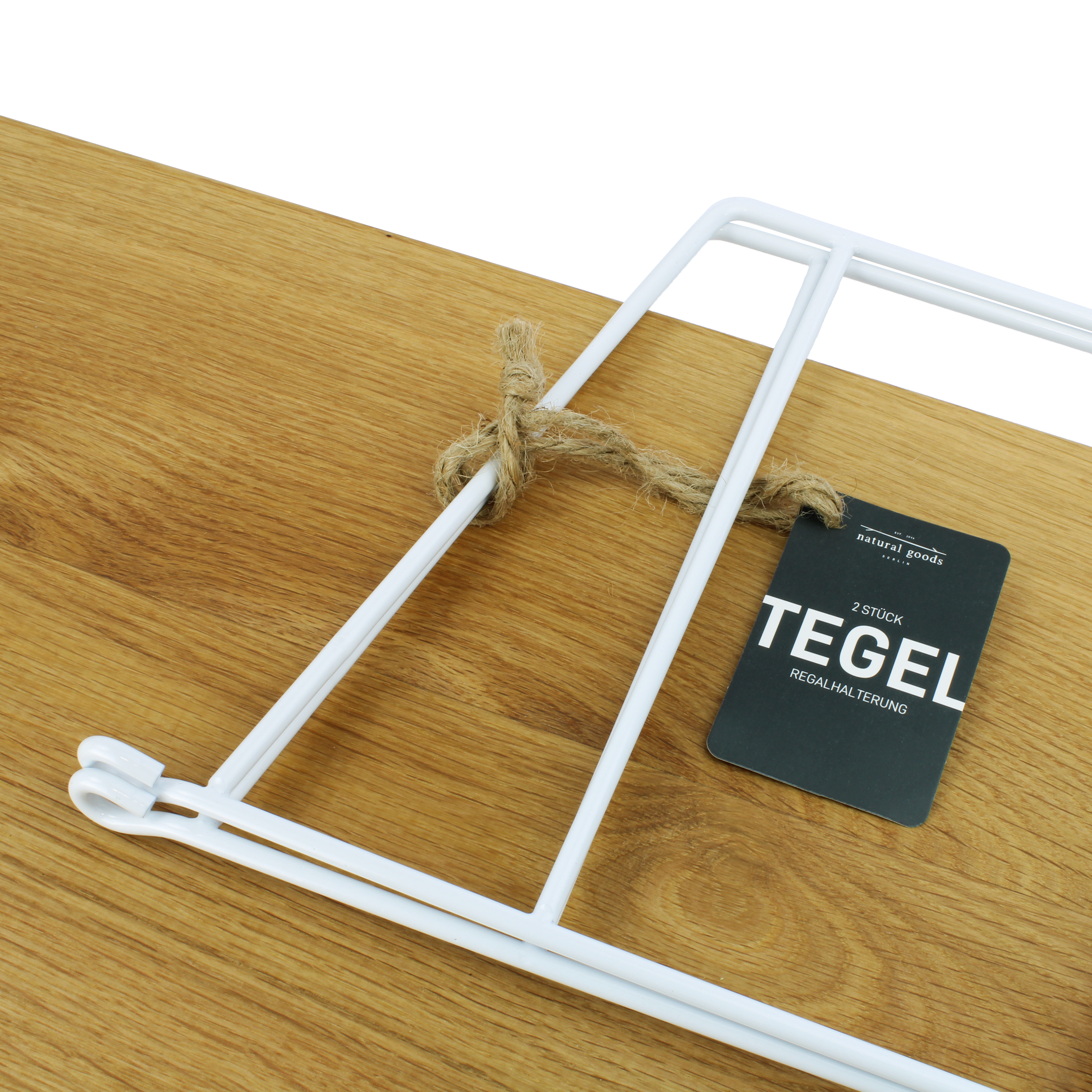 Set of 2 shelf brackets TEGEL