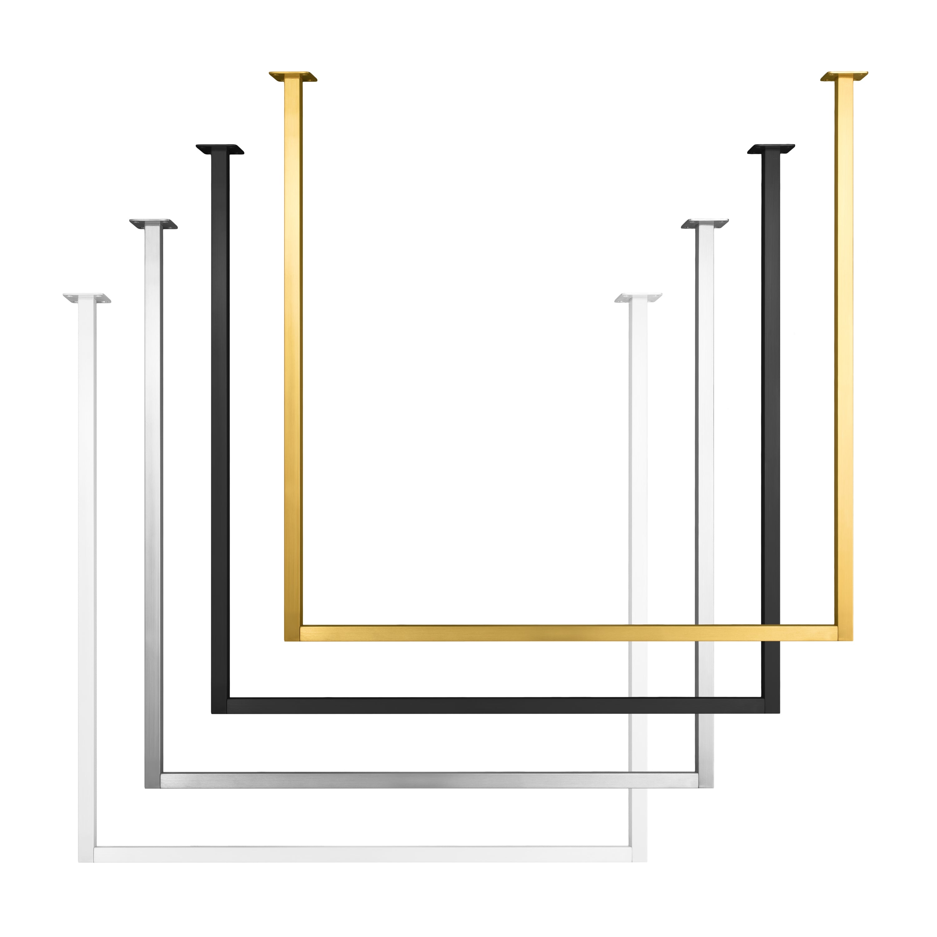 Kleiderstange RECHTECK Decke