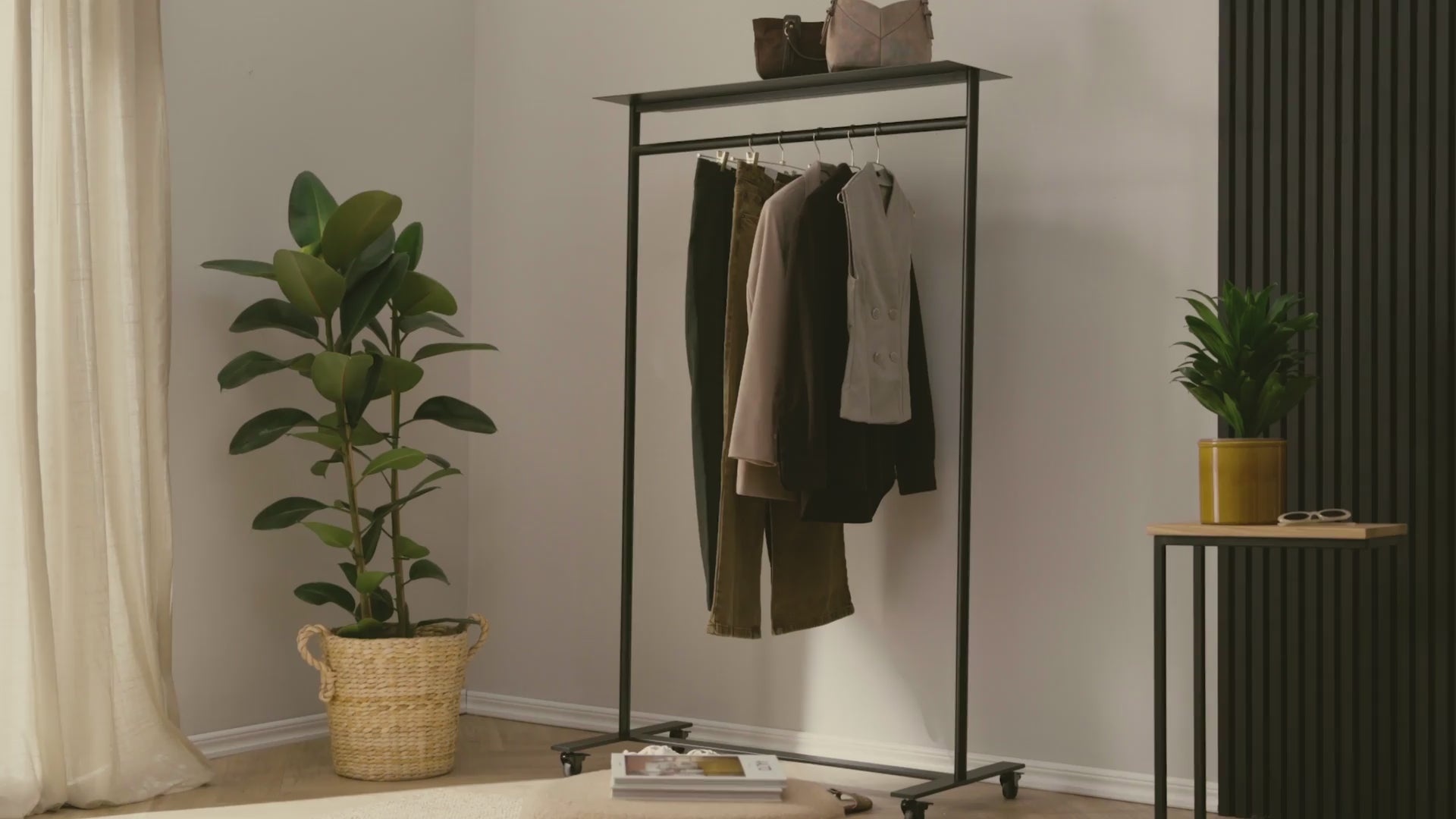 MOVE-RAHMEN kledingrek met plank