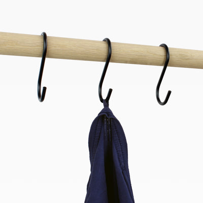 S coat hooks