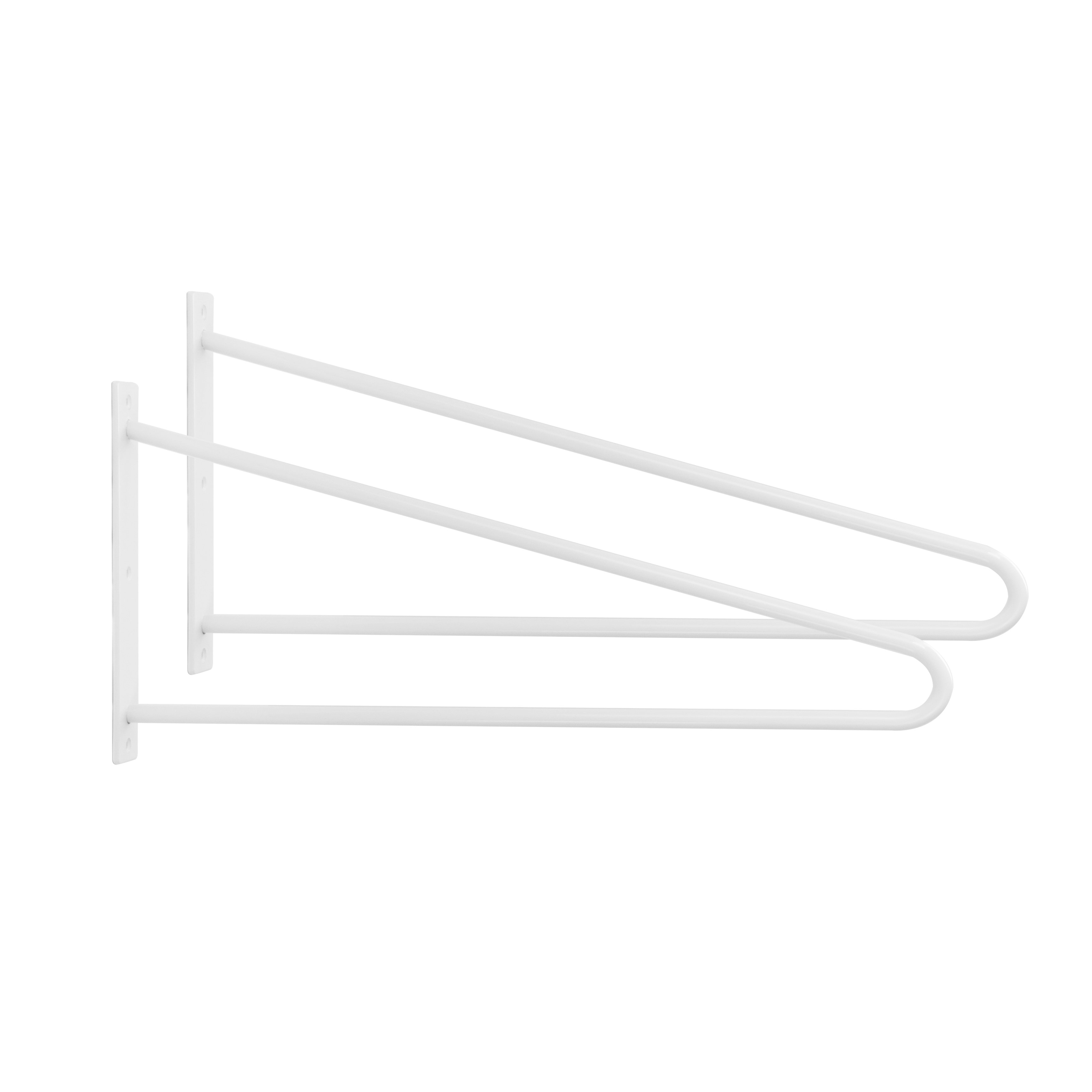 Set of 2 table mounts HAIRPIN