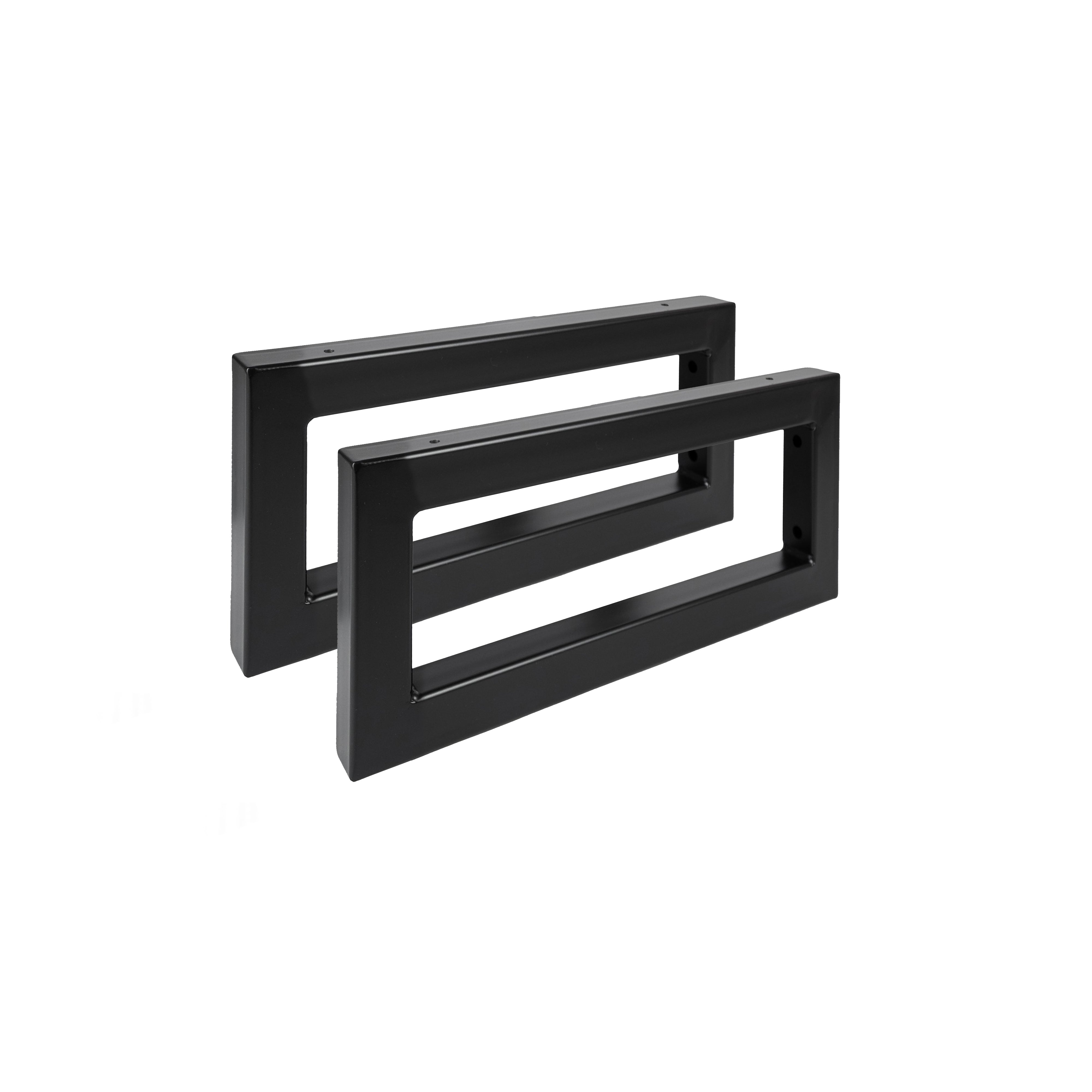 Set of 2 wall brackets RECHTECK