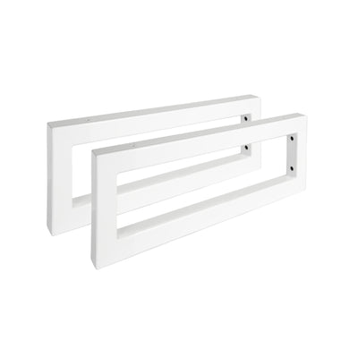 Set of 2 wall brackets RECHTECK
