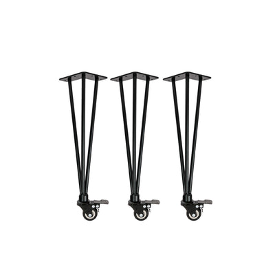 Set van 4 HAIRPIN Legs n' Roll