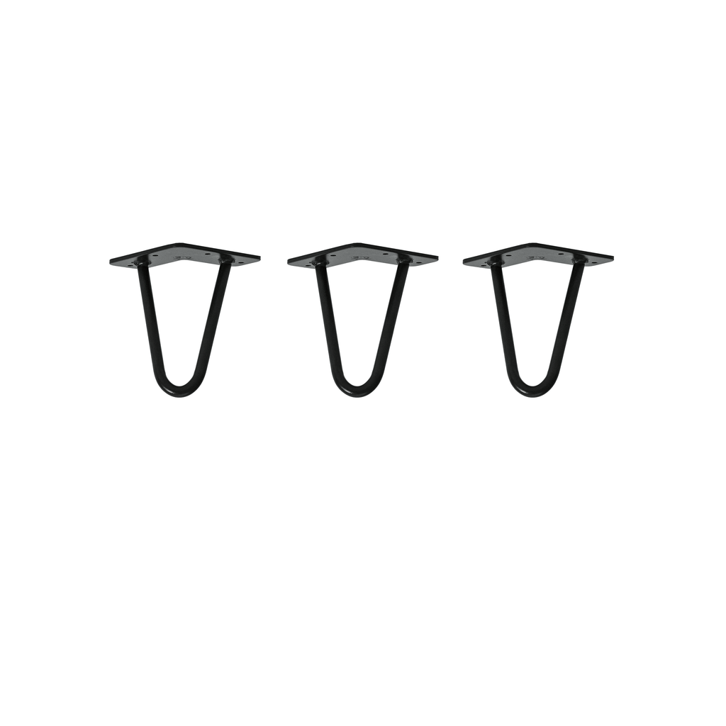 Moendergo Hairpin tafelpoten, 4 stuks, 3 stangen, haarspeldpoten, meubelpoten voor eettafel, salontafel, bureau, 72 cm Moendergo Hairpin tafelpoten, 4 stuks, 3 stangen, haarspeldpoten, meubelpoten voor eettafel, salontafel, bureau, 72 cm