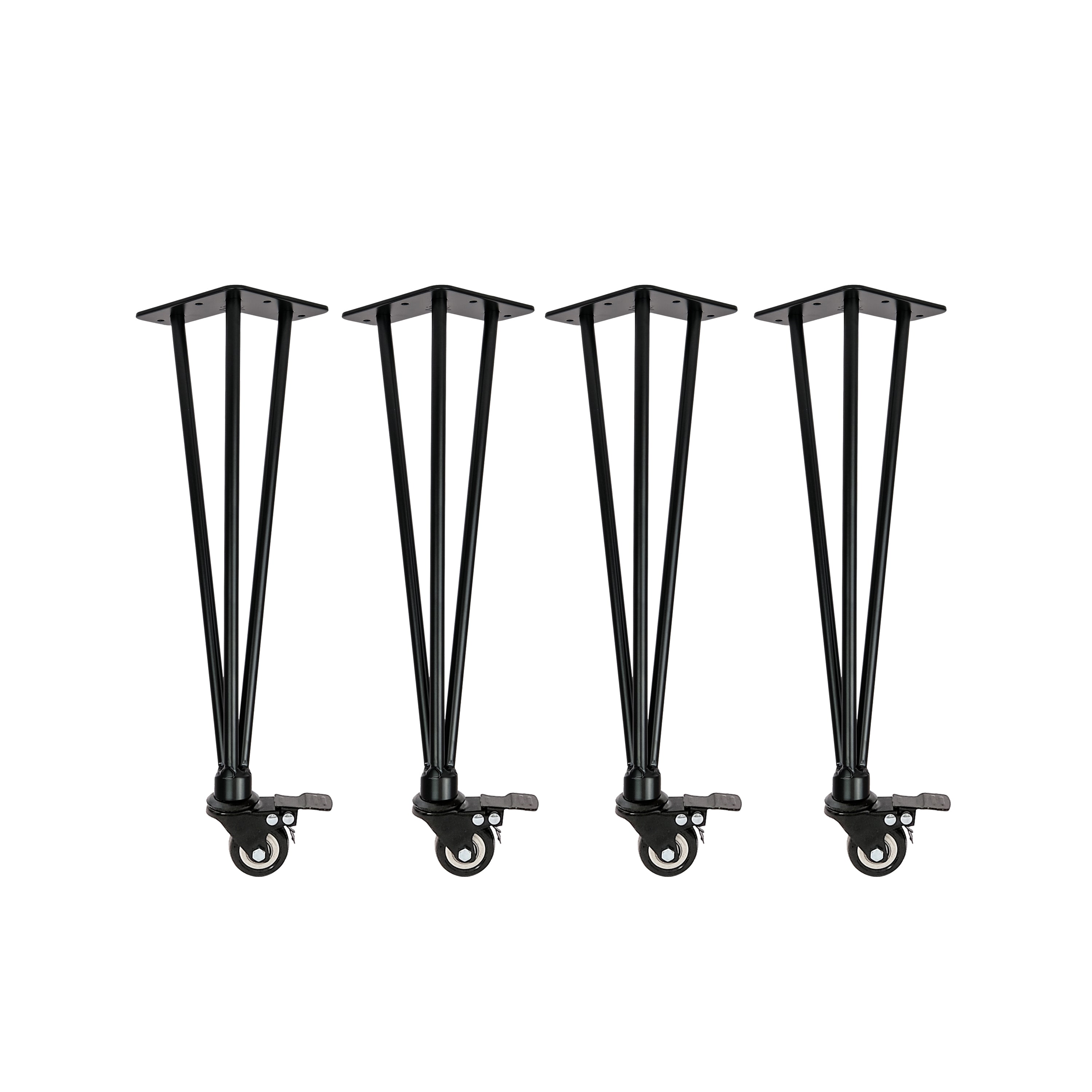 Set van 4 HAIRPIN Legs n' Roll