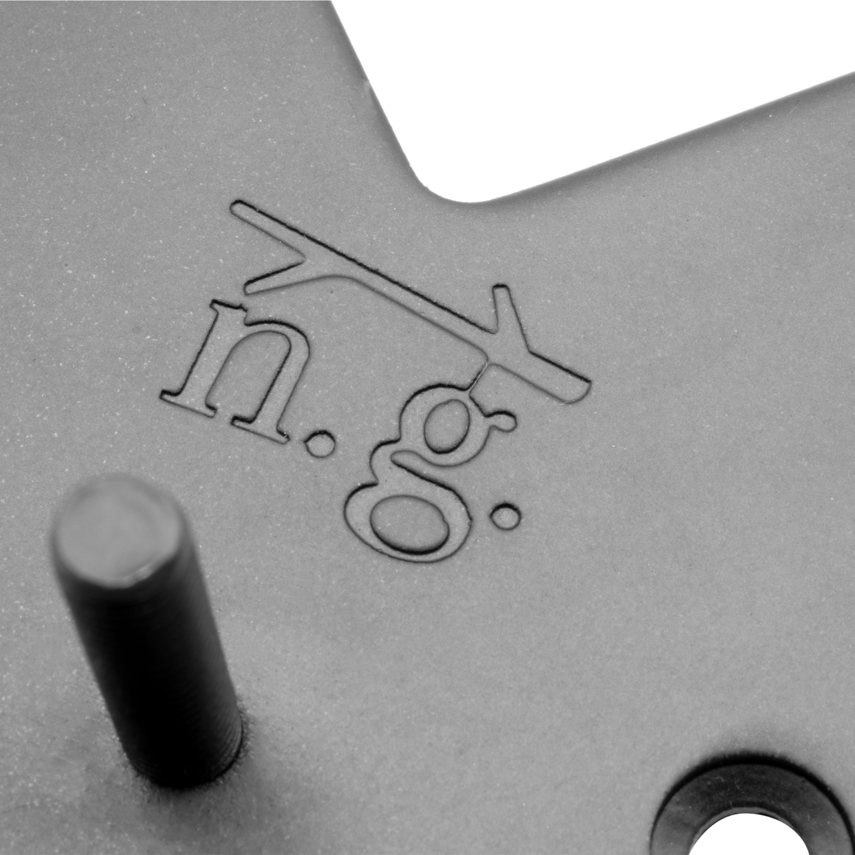 Set van 4 montageplaten CONICAL