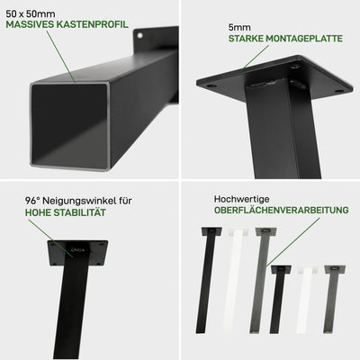 Set of 4 STANDARD Legs