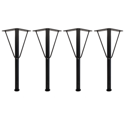 Set of 4 furniture feet V-PIPE
